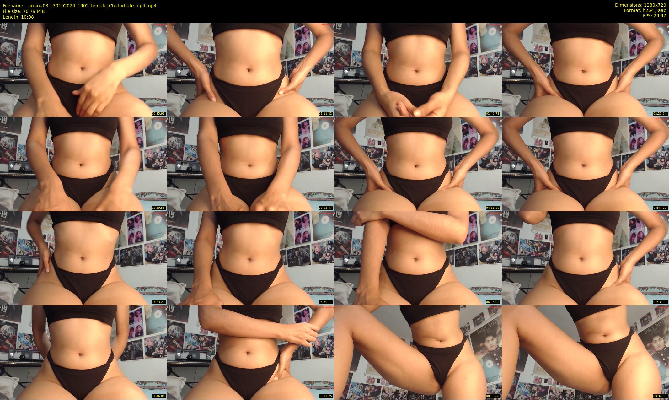 _ariana03_ — 11 minute Chaturbate female cam show recording, 720p, Oct 30, 2024