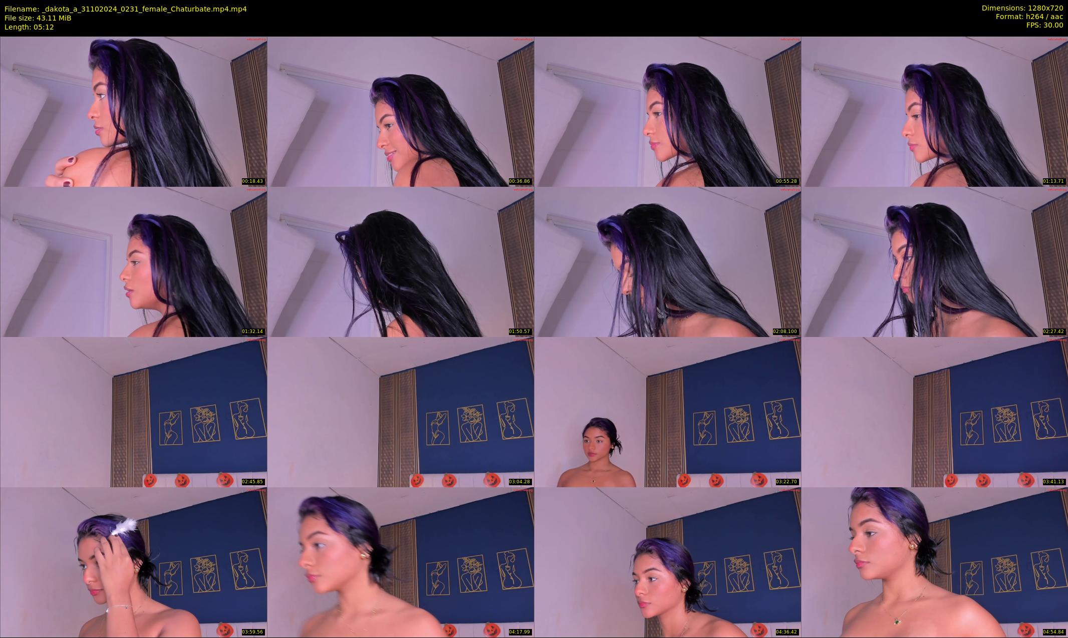 _dakota_a — 6 minute Chaturbate female cam show recording, 720p, Oct 31, 2024