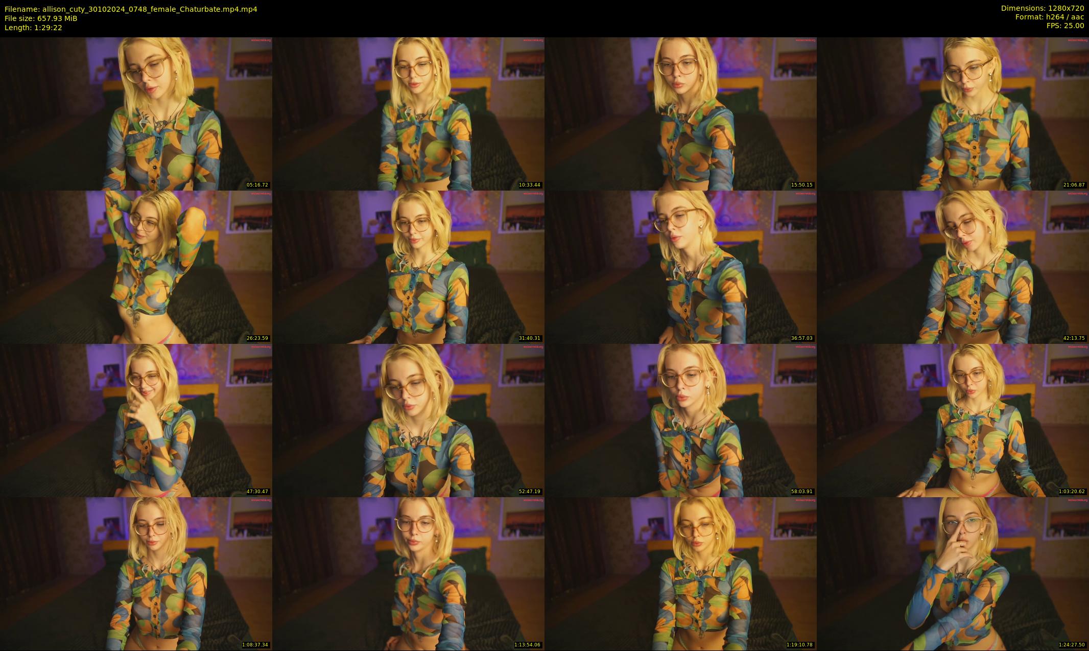 allison_cuty — 90 minute Chaturbate female cam show recording, 720p, Oct 30, 2024