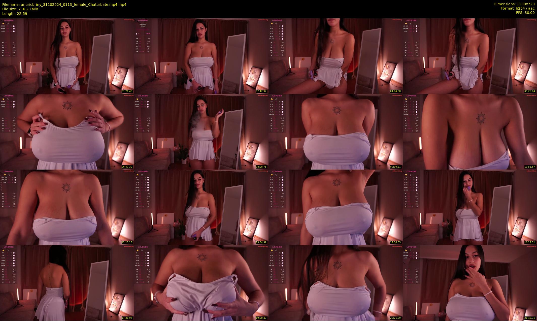 anuricbriny — 23 minute Chaturbate female cam show recording, 720p, Oct 31, 2024