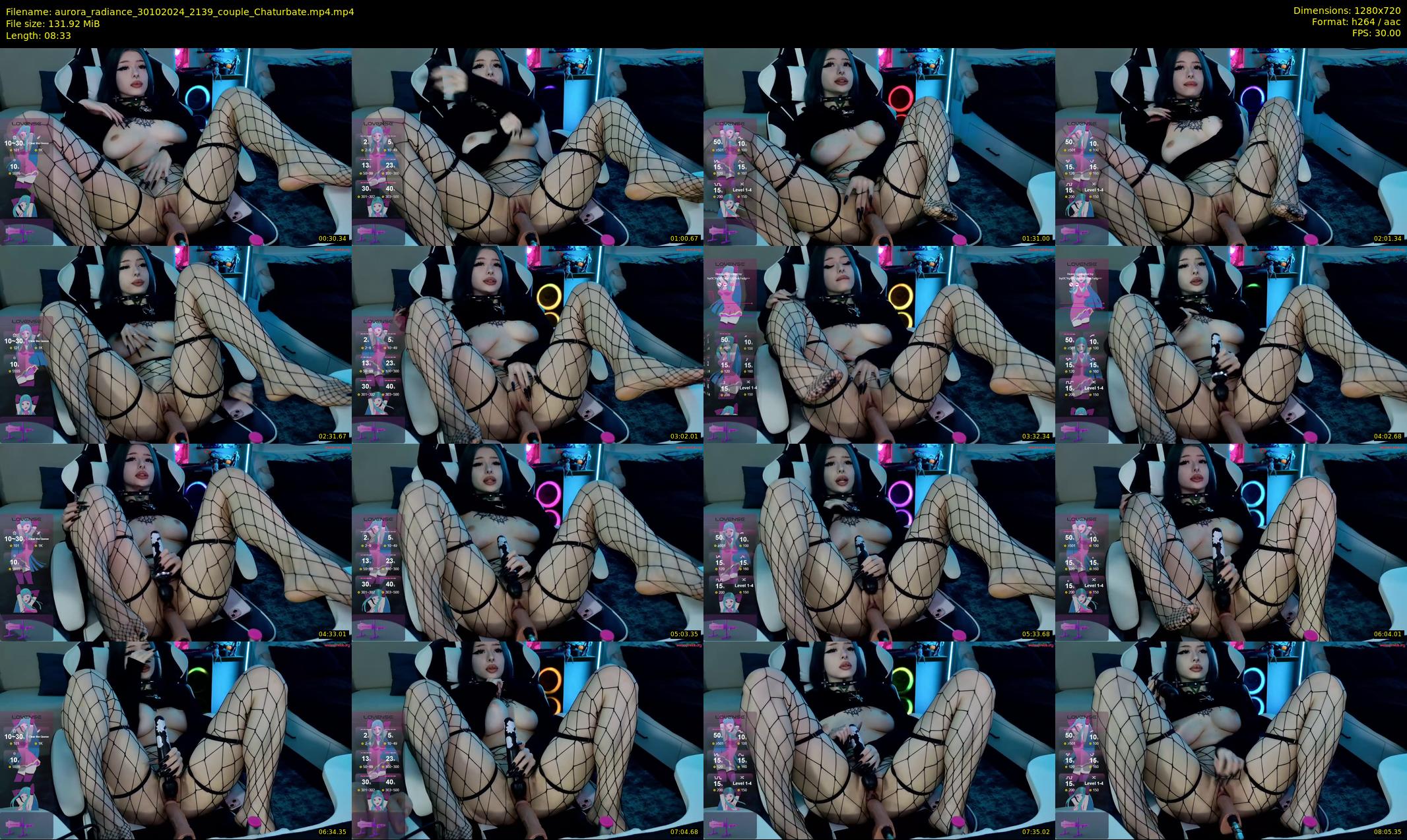 aurora_radiance — 9 minute Chaturbate couple cam show recording, 720p, Oct 30, 2024