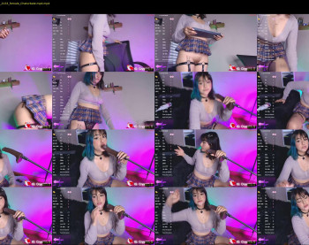 black_cryystal — 16 minute Chaturbate female cam show recording, 720p, Oct 30, 2024