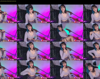 black_cryystal — 25 minute Chaturbate female cam show recording, 720p, Oct 30, 2024