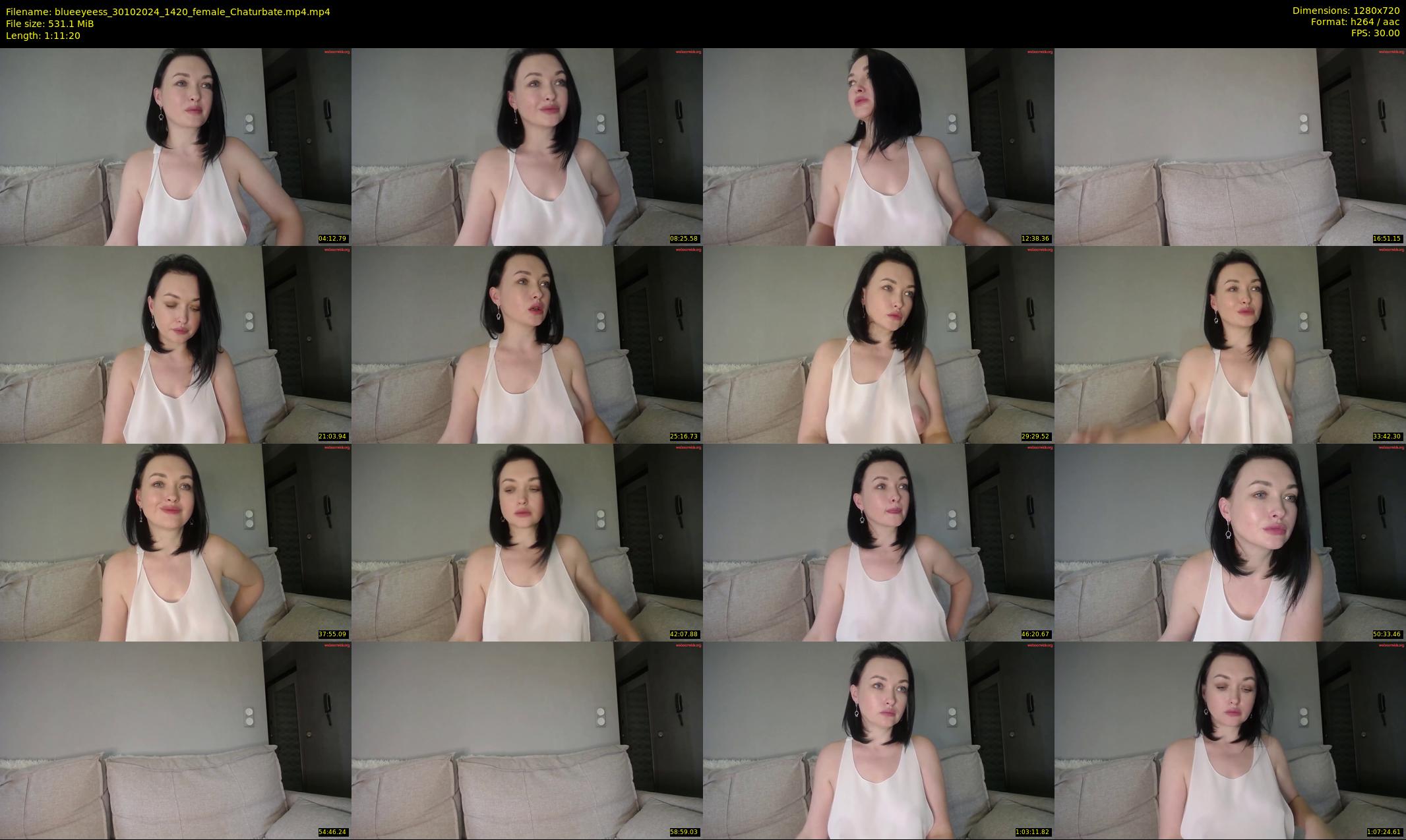 blueeyeess — 72 minute Chaturbate female cam show recording, 720p, Oct 30, 2024