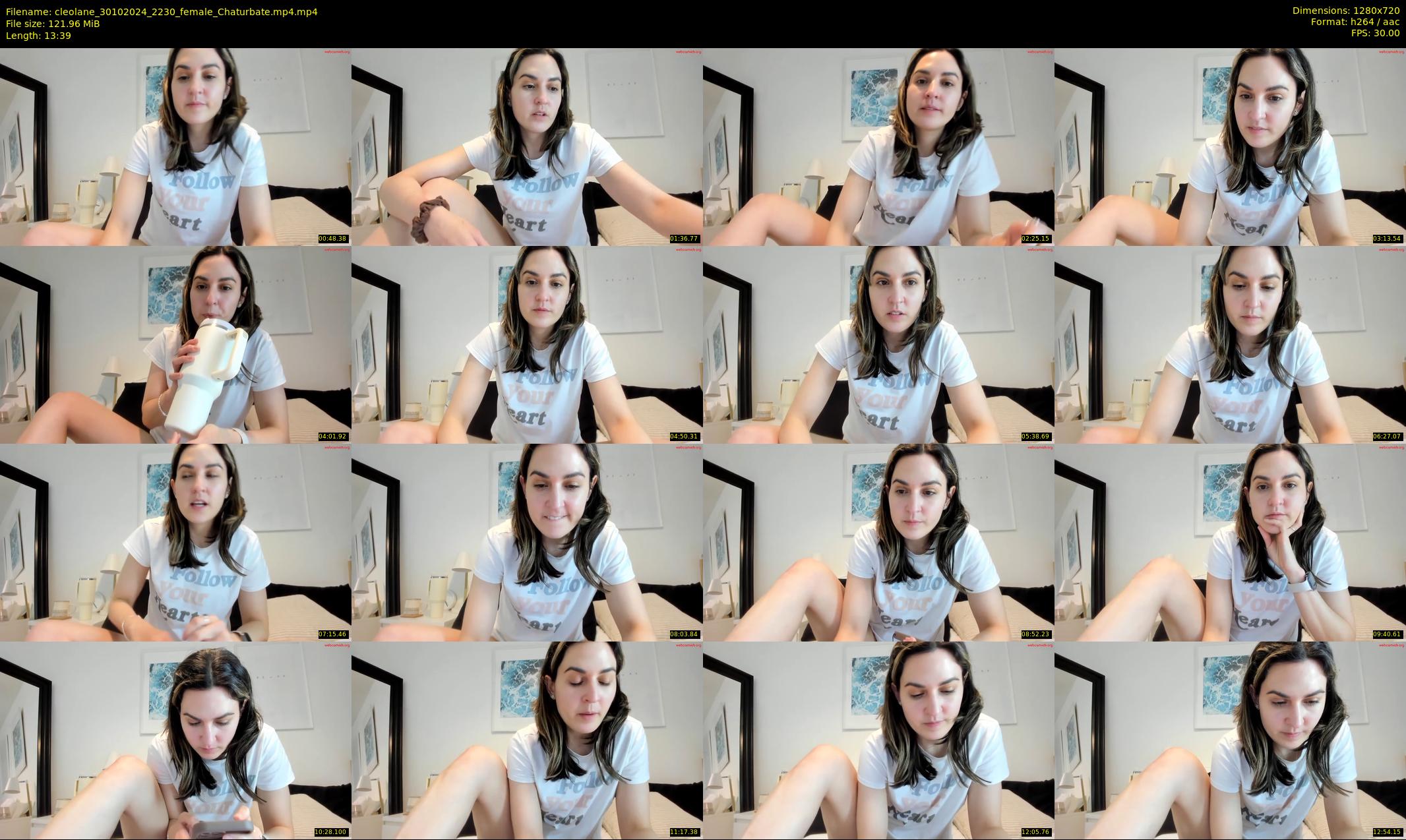 cleolane — 14 minute Chaturbate female cam show recording, 720p, Oct 30, 2024