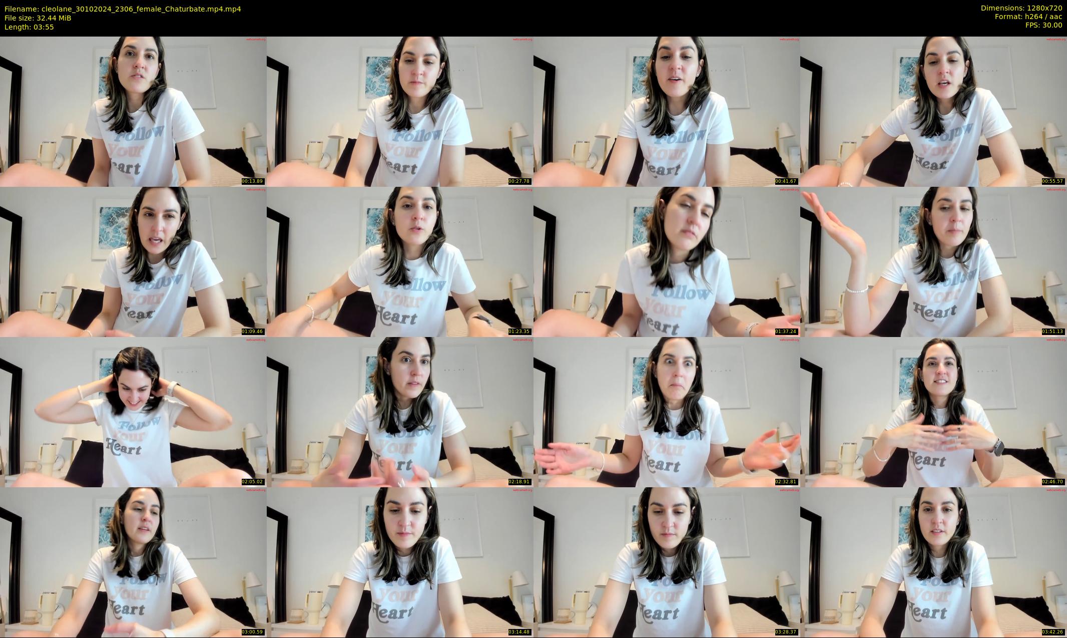 cleolane — 4 minute Chaturbate female cam show recording, 720p, Oct 30, 2024