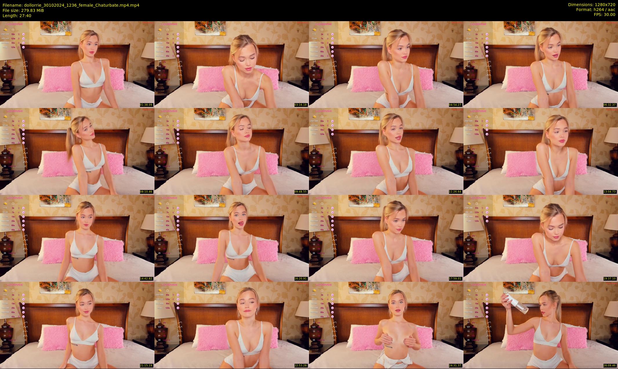 dollorrie — 28 minute Chaturbate couple cam show recording, 720p, Oct 30, 2024
