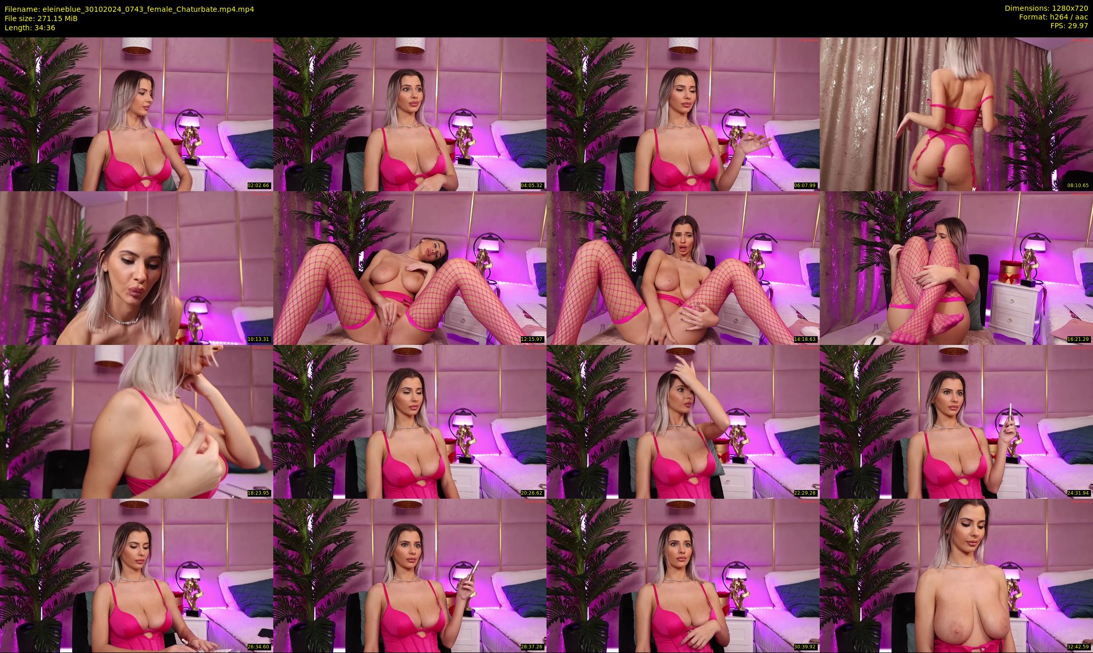 eleineblue — 35 minute Chaturbate female cam show recording, 720p, Oct 30, 2024