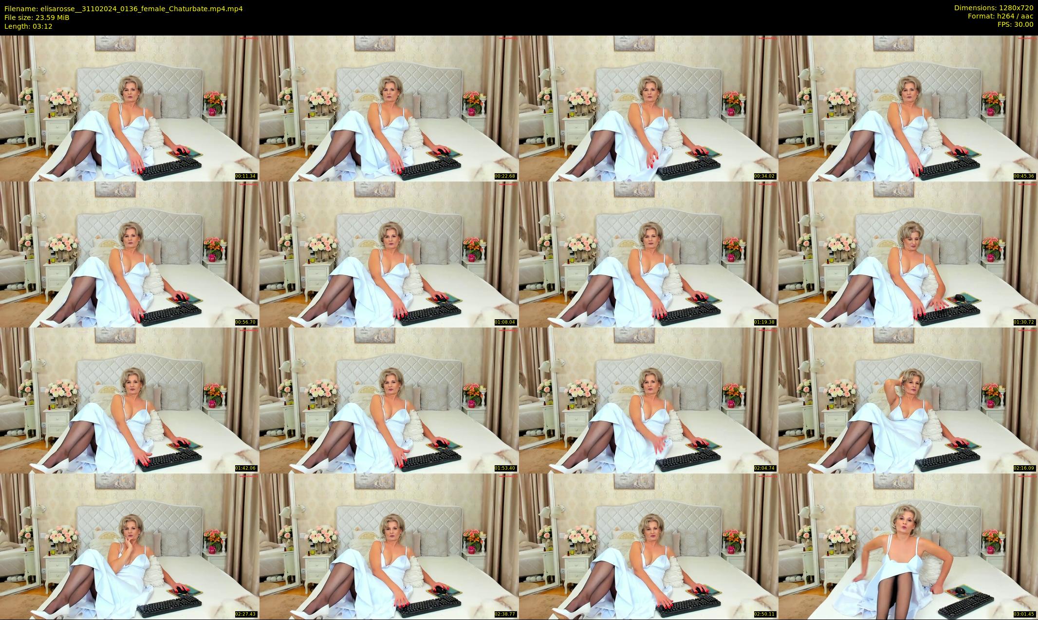 elisarosse_ — 4 minute Chaturbate female cam show recording, 720p, Oct 31, 2024