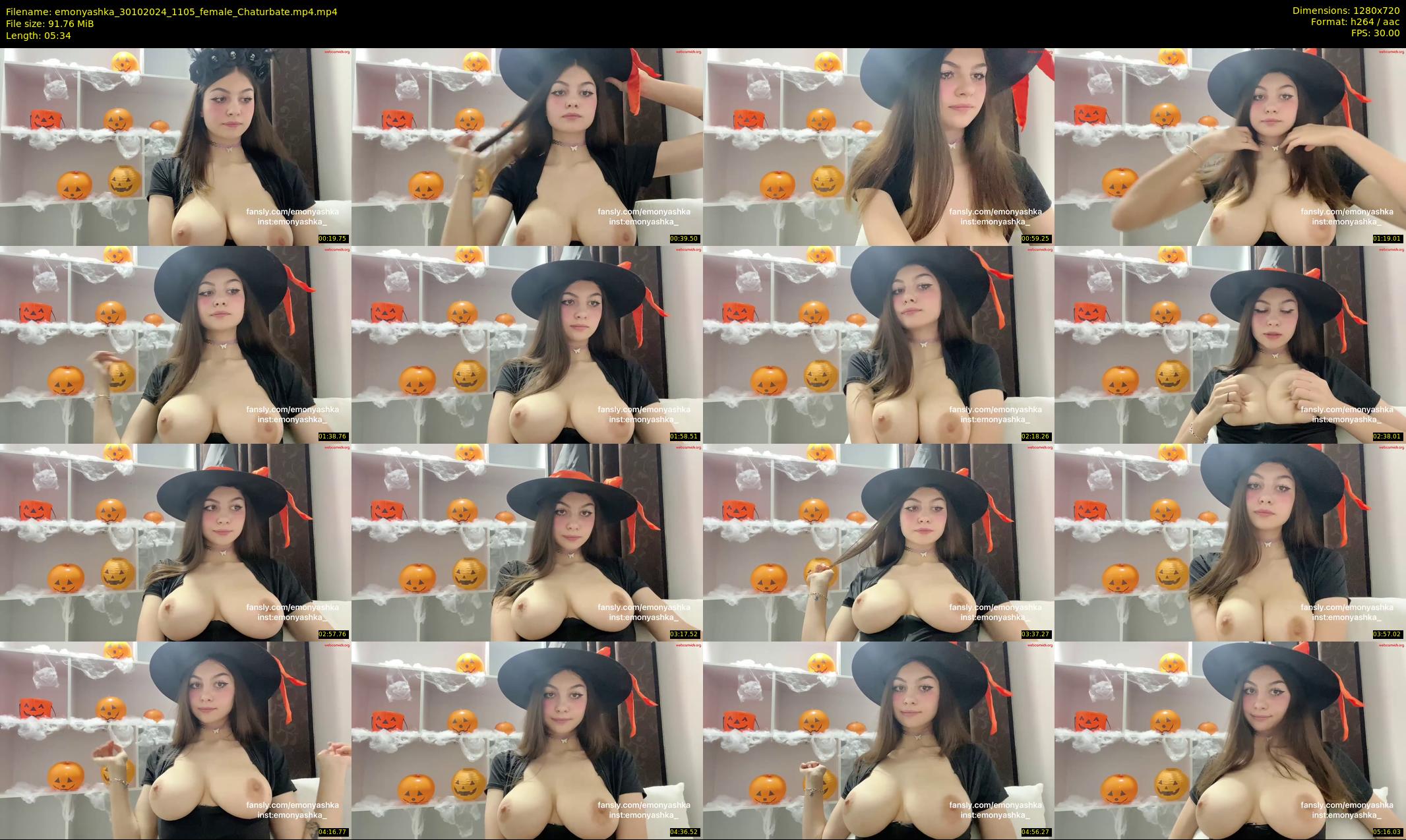 emonyashka — 6 minute Chaturbate couple cam show recording, 720p, Oct 30, 2024