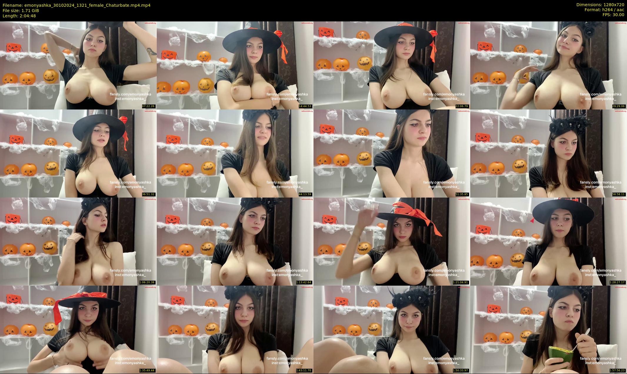 emonyashka — 125 minute Chaturbate couple cam show recording, 720p, Oct 30, 2024