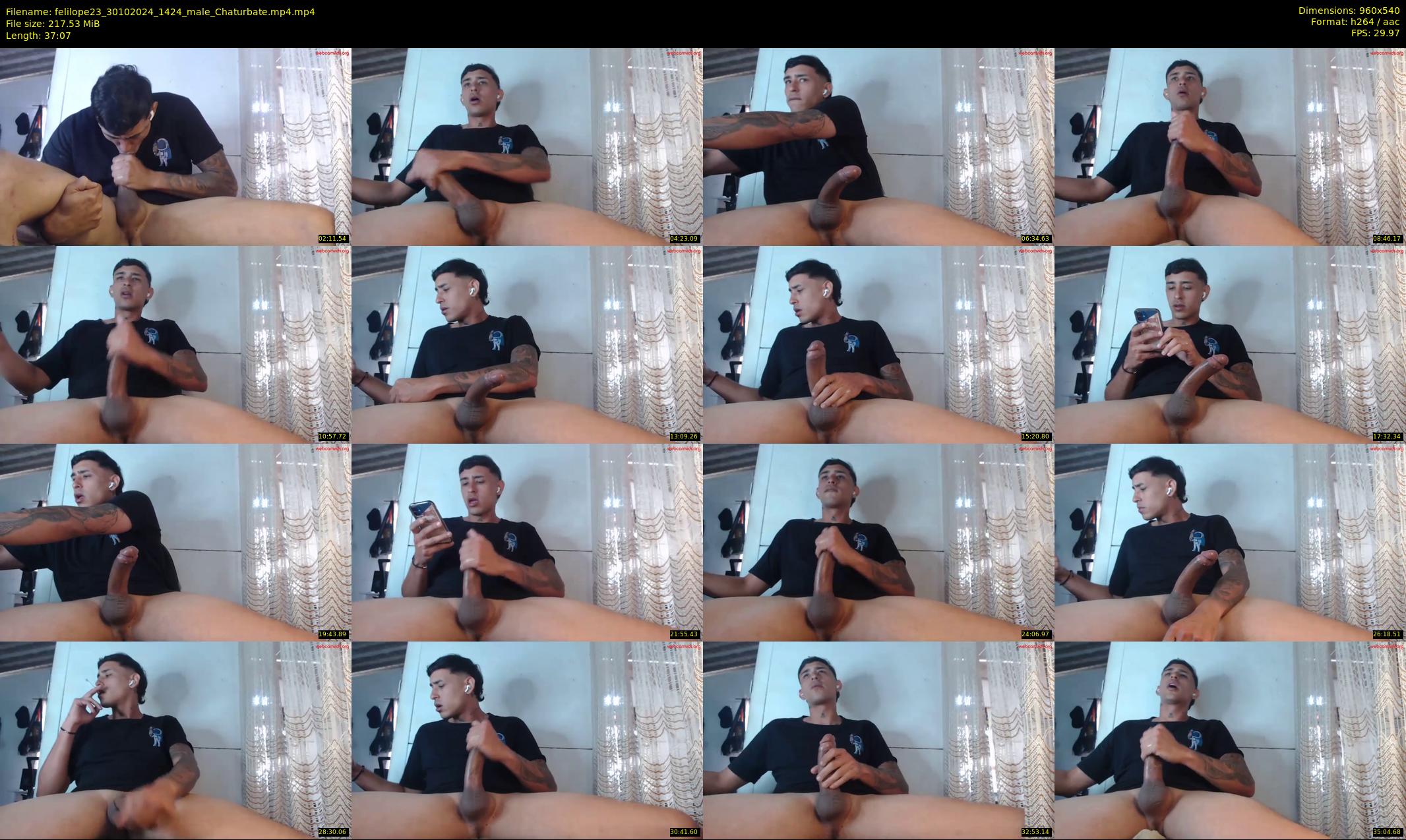 felilope23 — 38 minute Chaturbate male cam show recording, 480p, Oct 30, 2024