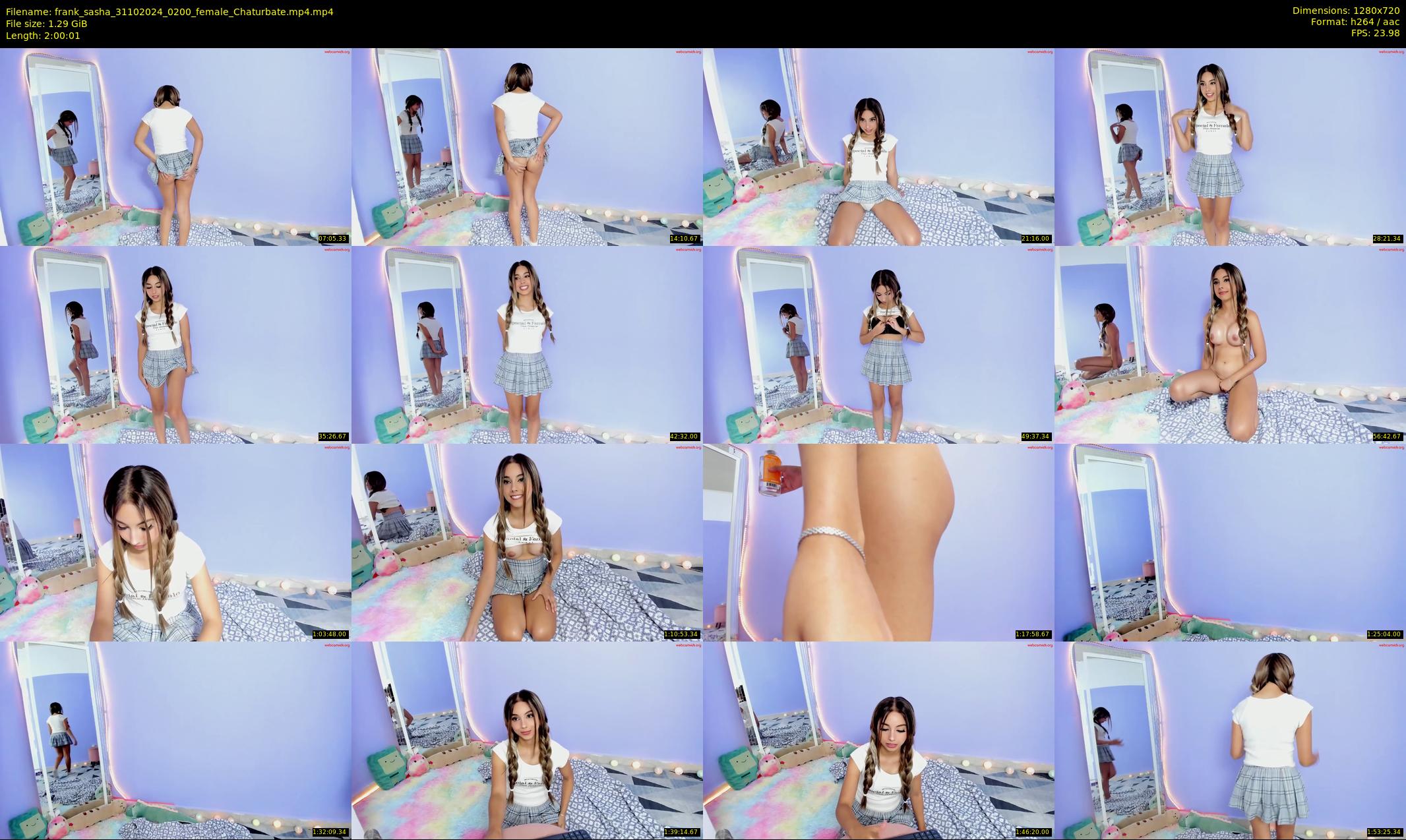 frank_sasha — 121 minute Chaturbate couple cam show recording, 720p, Oct 31, 2024