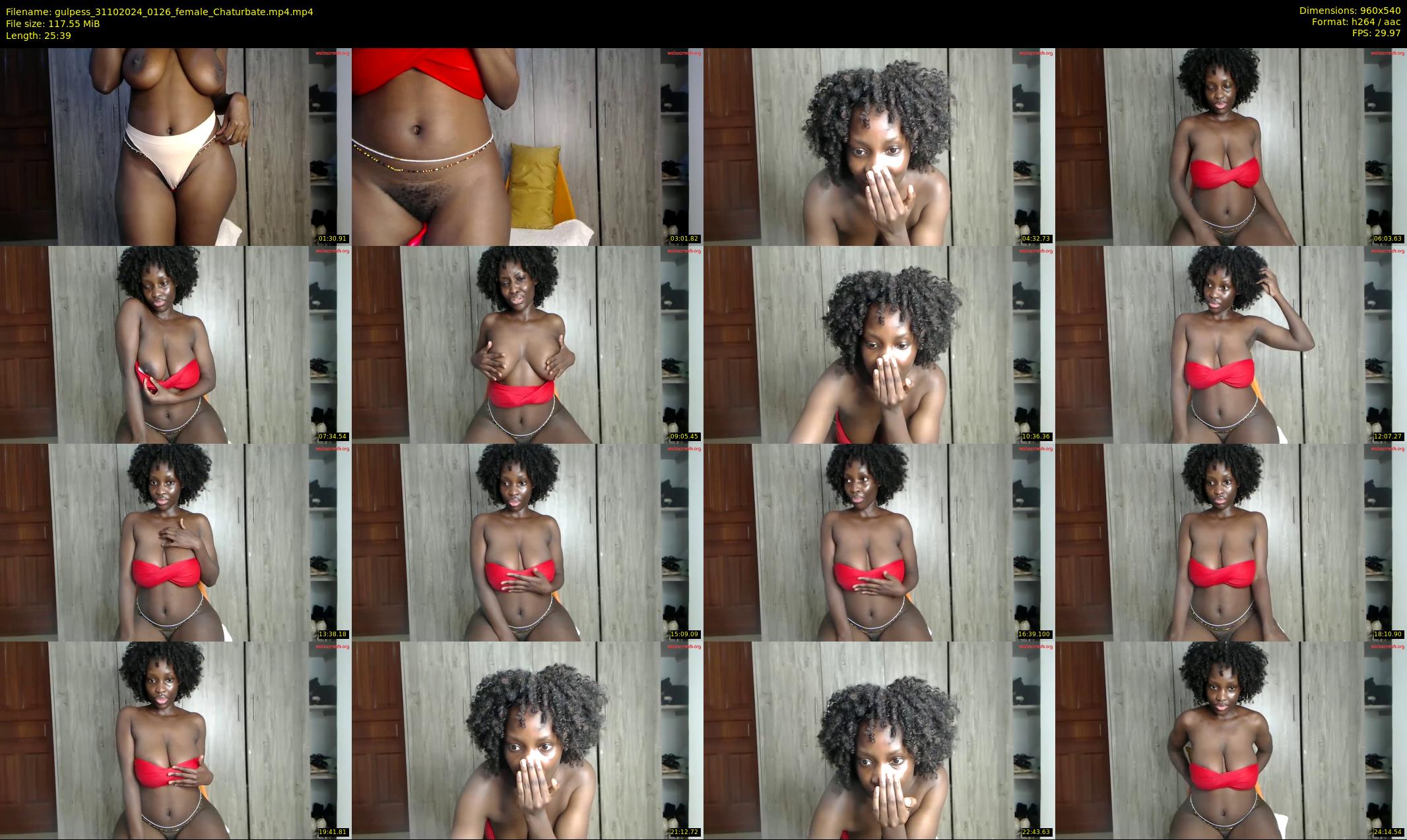 gulpess — 26 minute Chaturbate female cam show recording, 480p, Oct 31, 2024