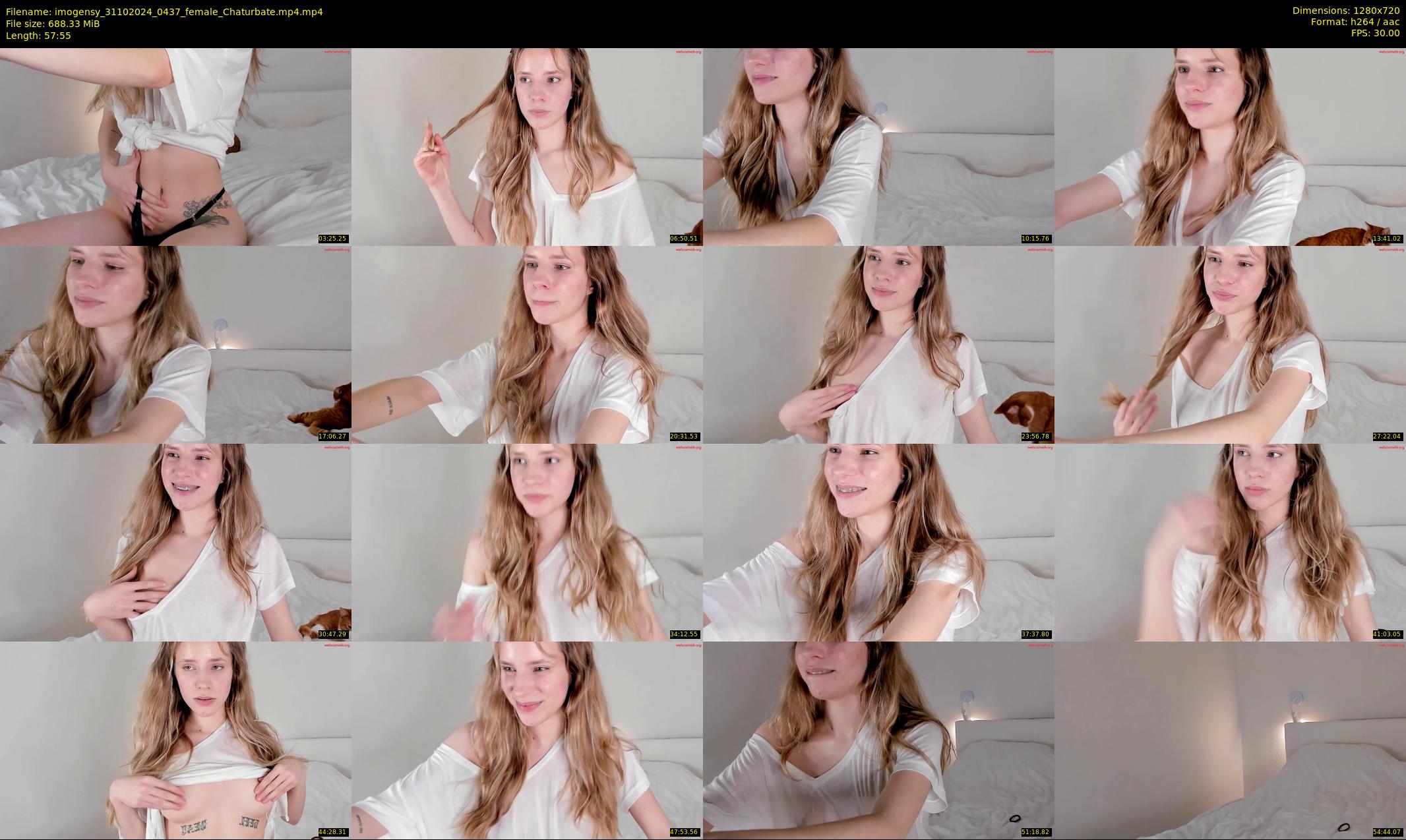 imogensy — 58 minute Chaturbate female cam show recording, 720p, Oct 31, 2024