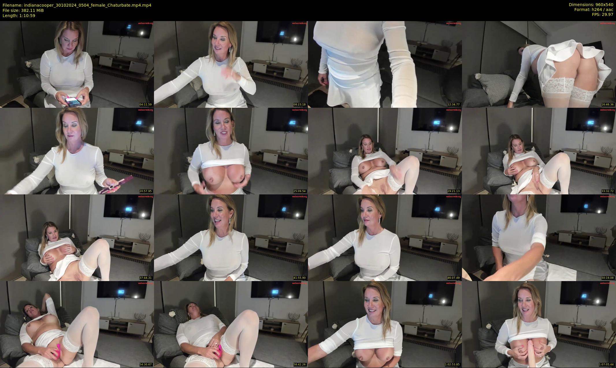 indianacooper — 71 minute Chaturbate female cam show recording, 480p, Oct 30, 2024