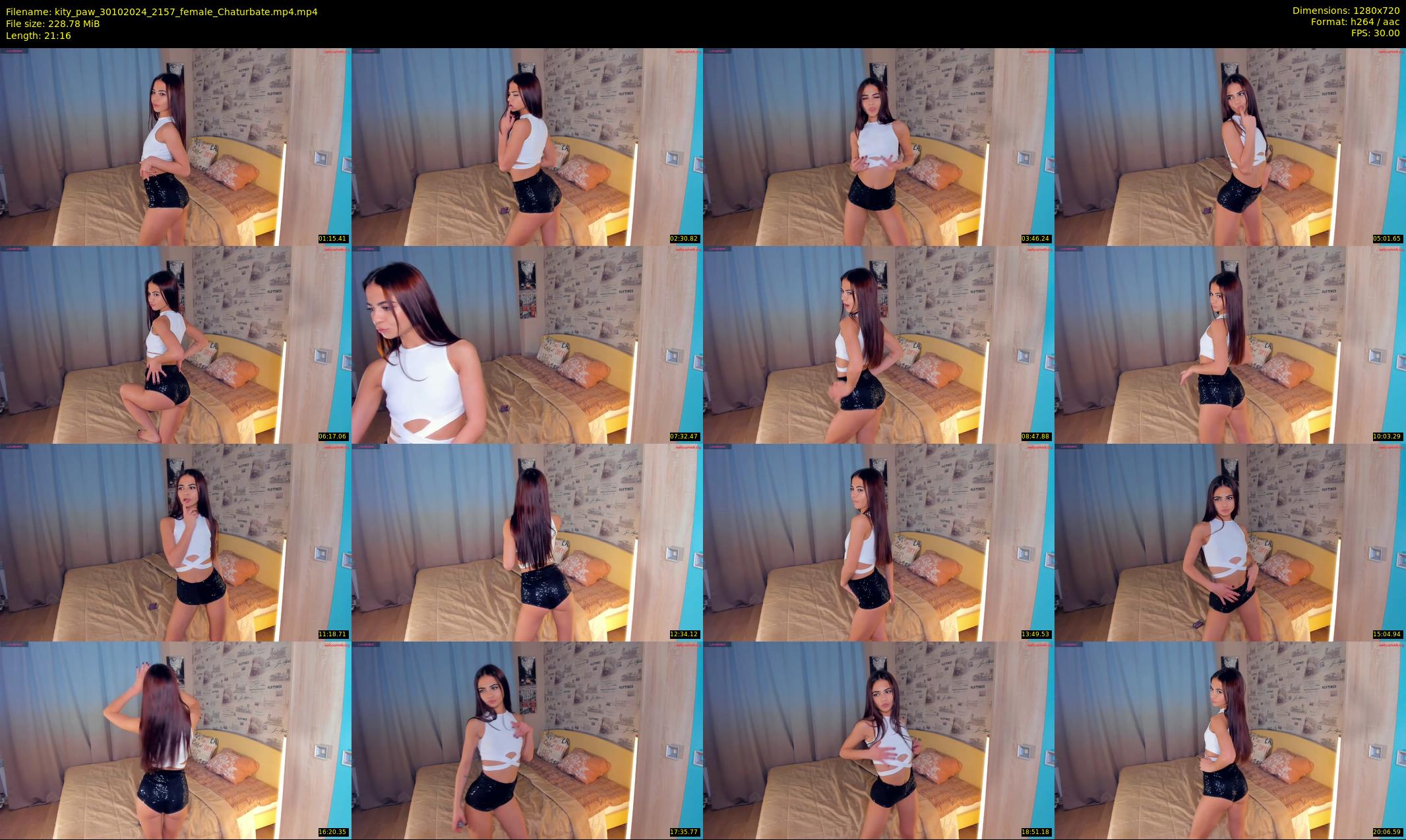kity_paw — 22 minute Chaturbate female cam show recording, 720p, Oct 30, 2024