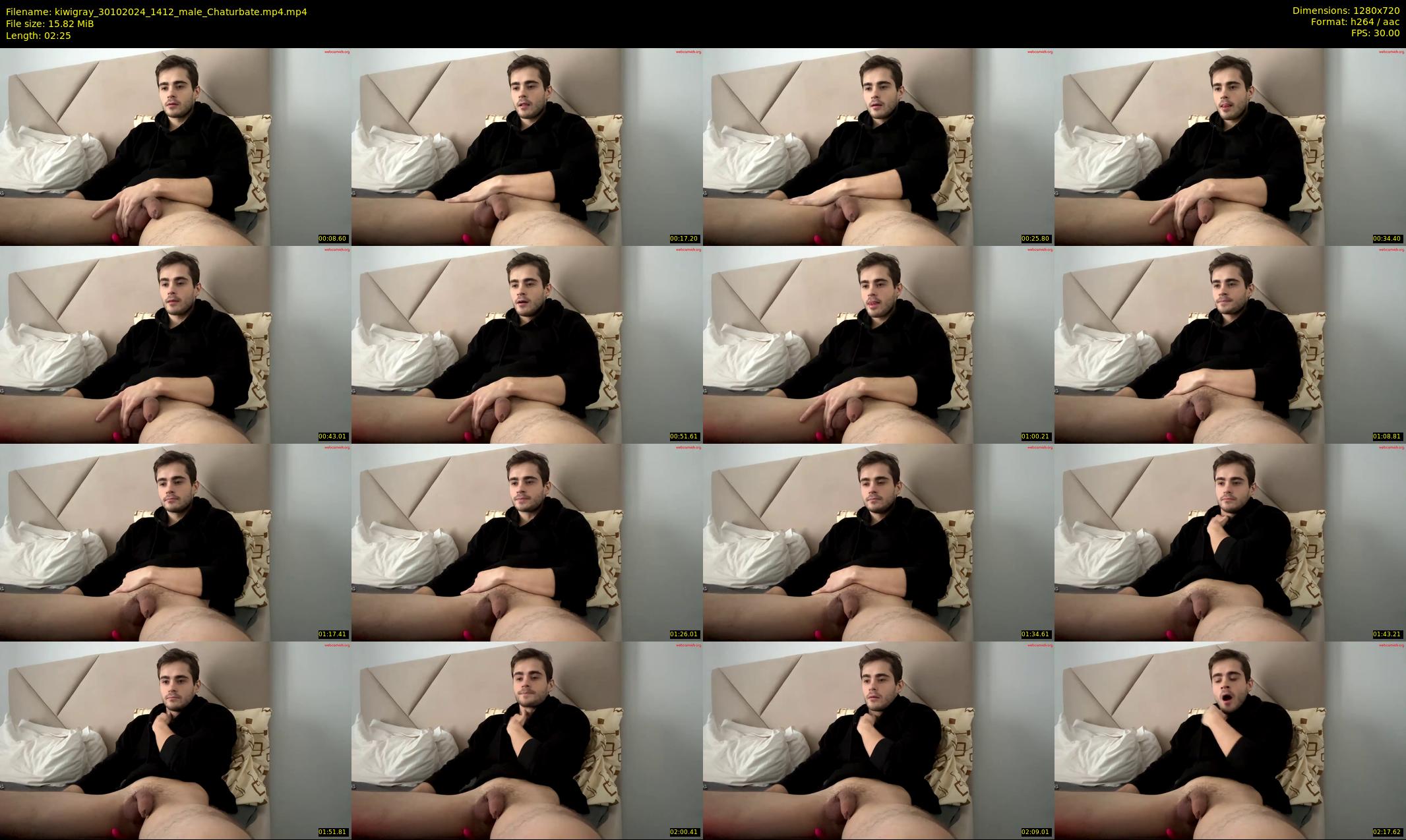 kiwigray — 3 minute Chaturbate male cam show recording, 720p, Oct 30, 2024