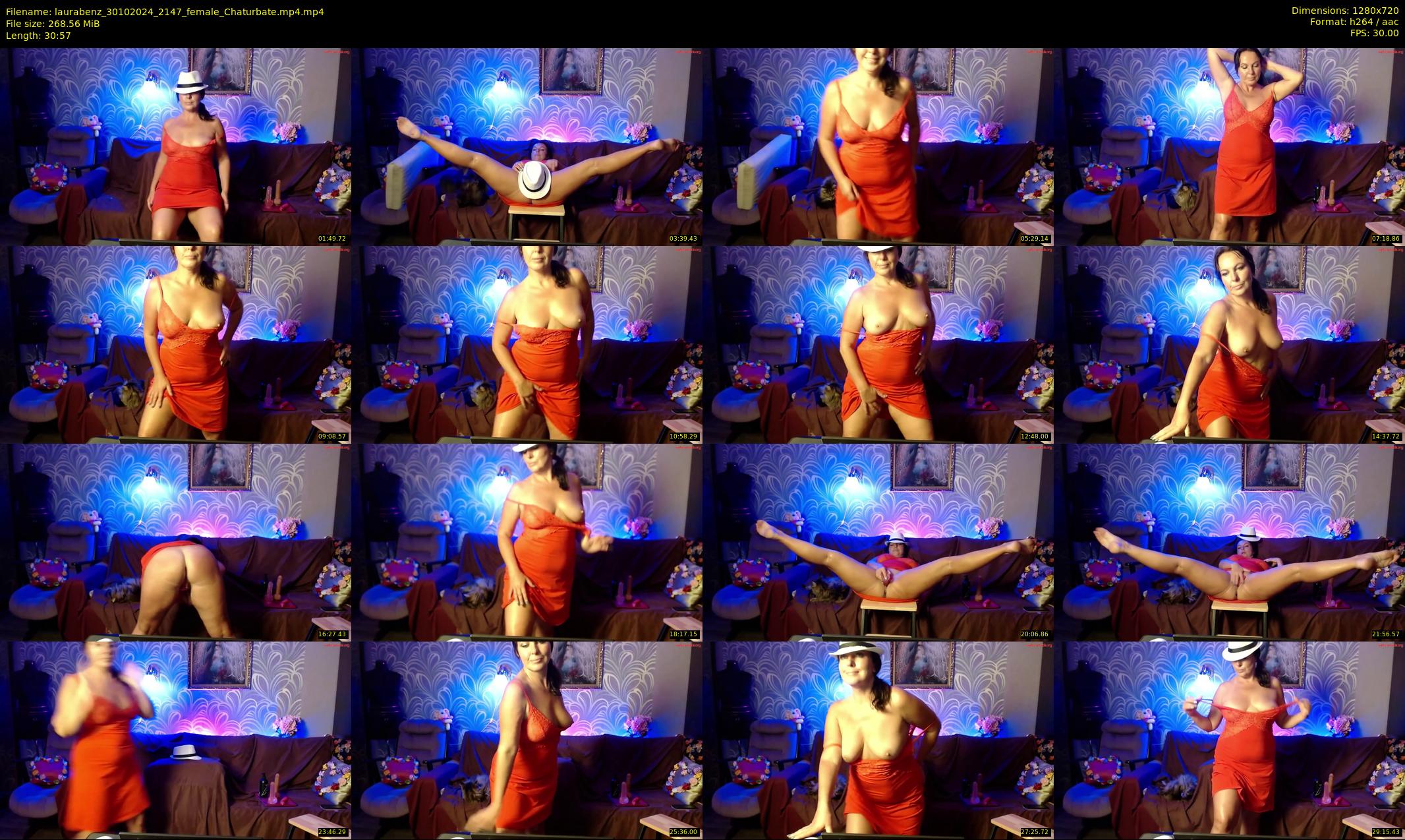 laurabenz — 31 minute Chaturbate female cam show recording, 720p, Oct 30, 2024