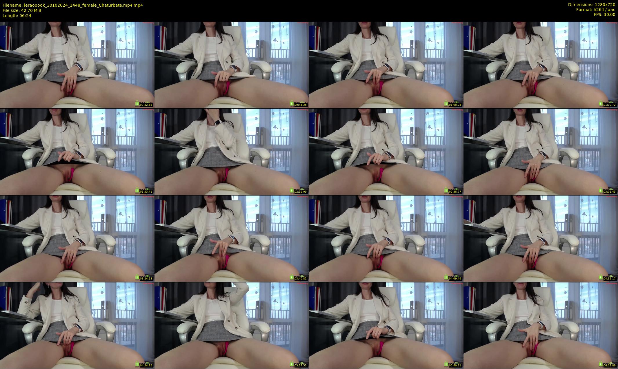 leraooook — 7 minute Chaturbate female cam show recording, 720p, Oct 30, 2024