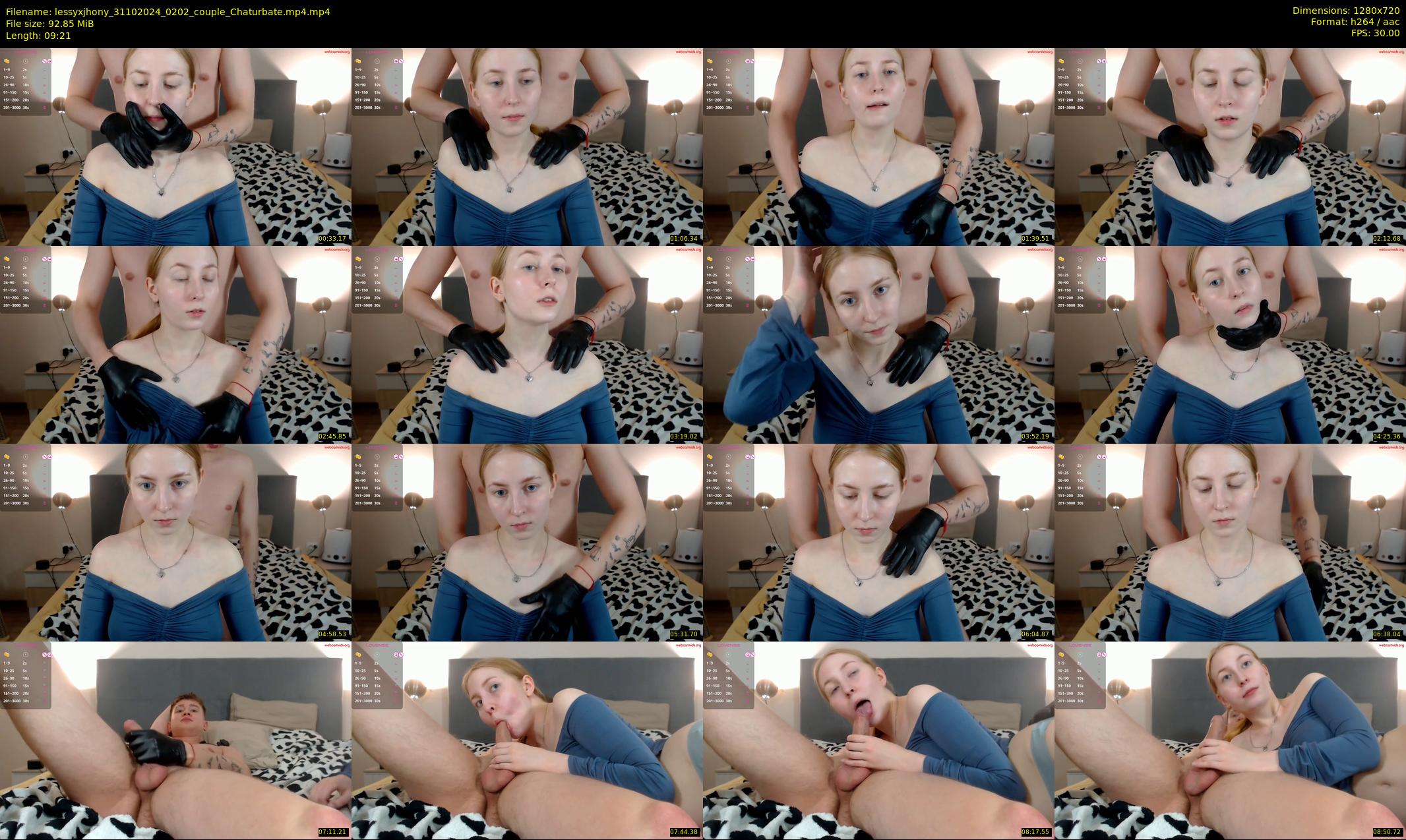lessyxjhony — 10 minute Chaturbate couple cam show recording, 720p, Oct 31, 2024