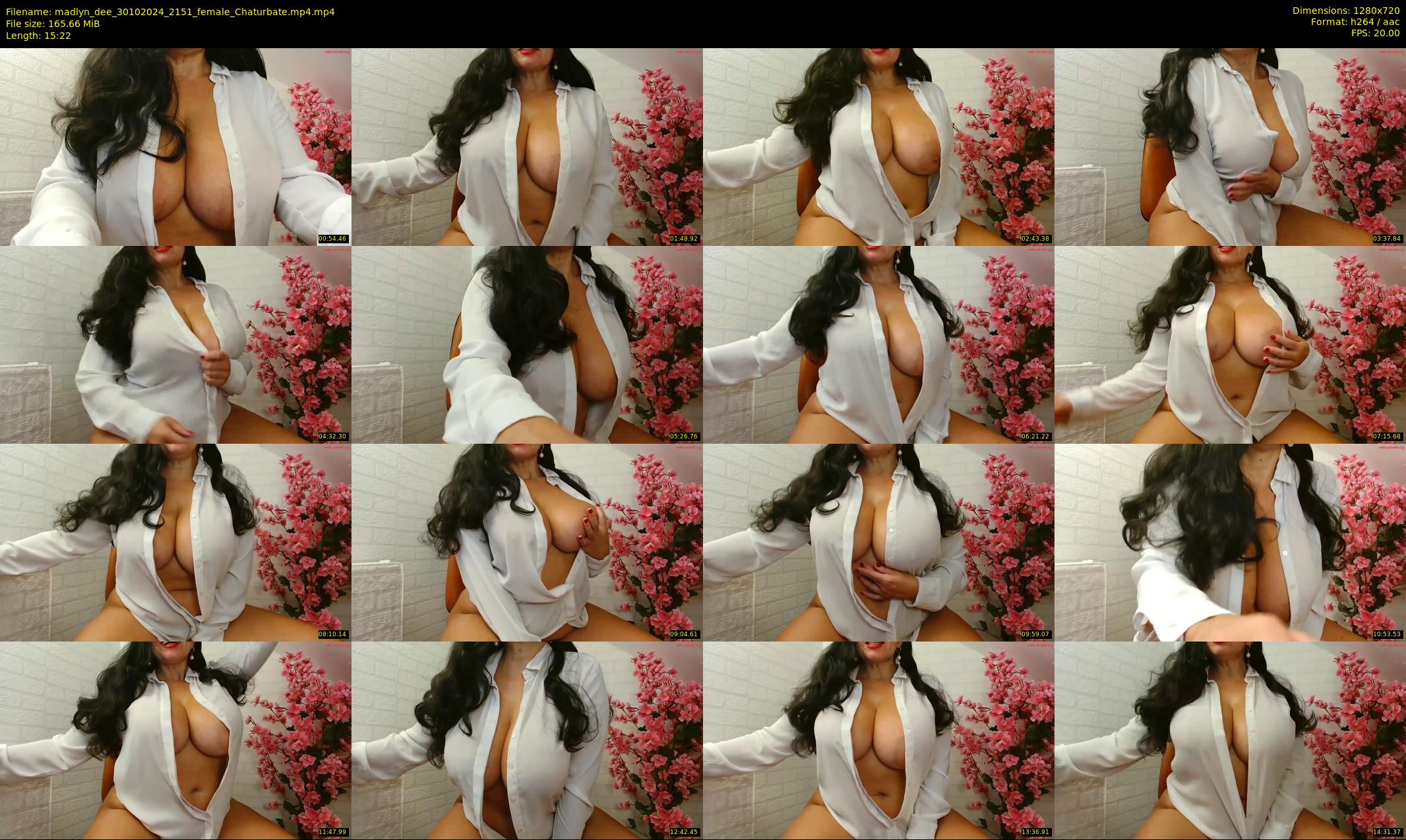 madlyn_dee — 16 minute Chaturbate female cam show recording, 720p, Oct 30, 2024