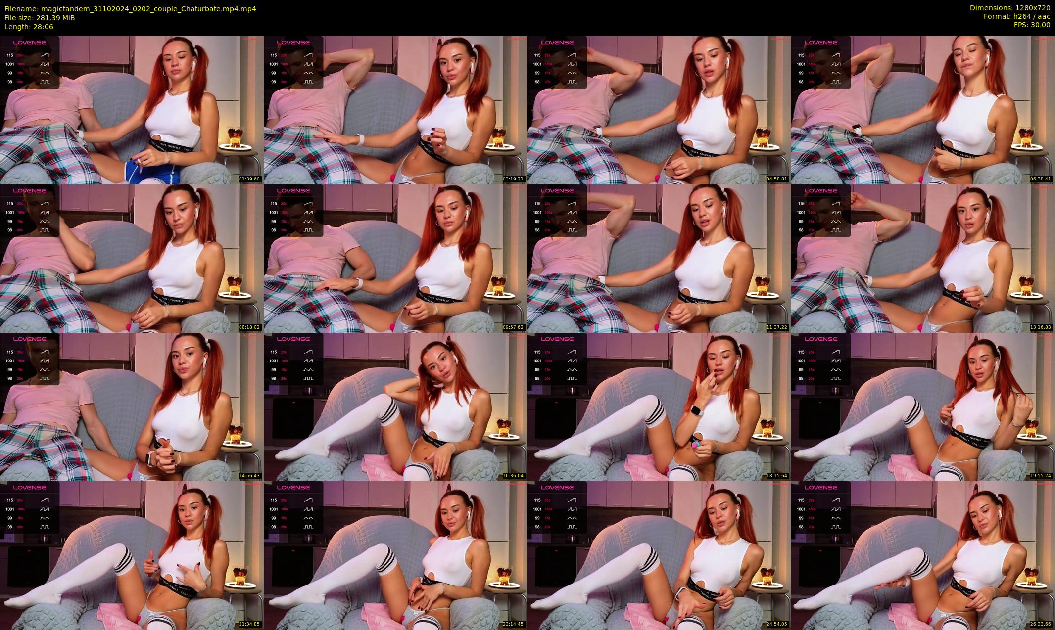 magictandem — 29 minute Chaturbate couple cam show recording, 720p, Oct 31, 2024