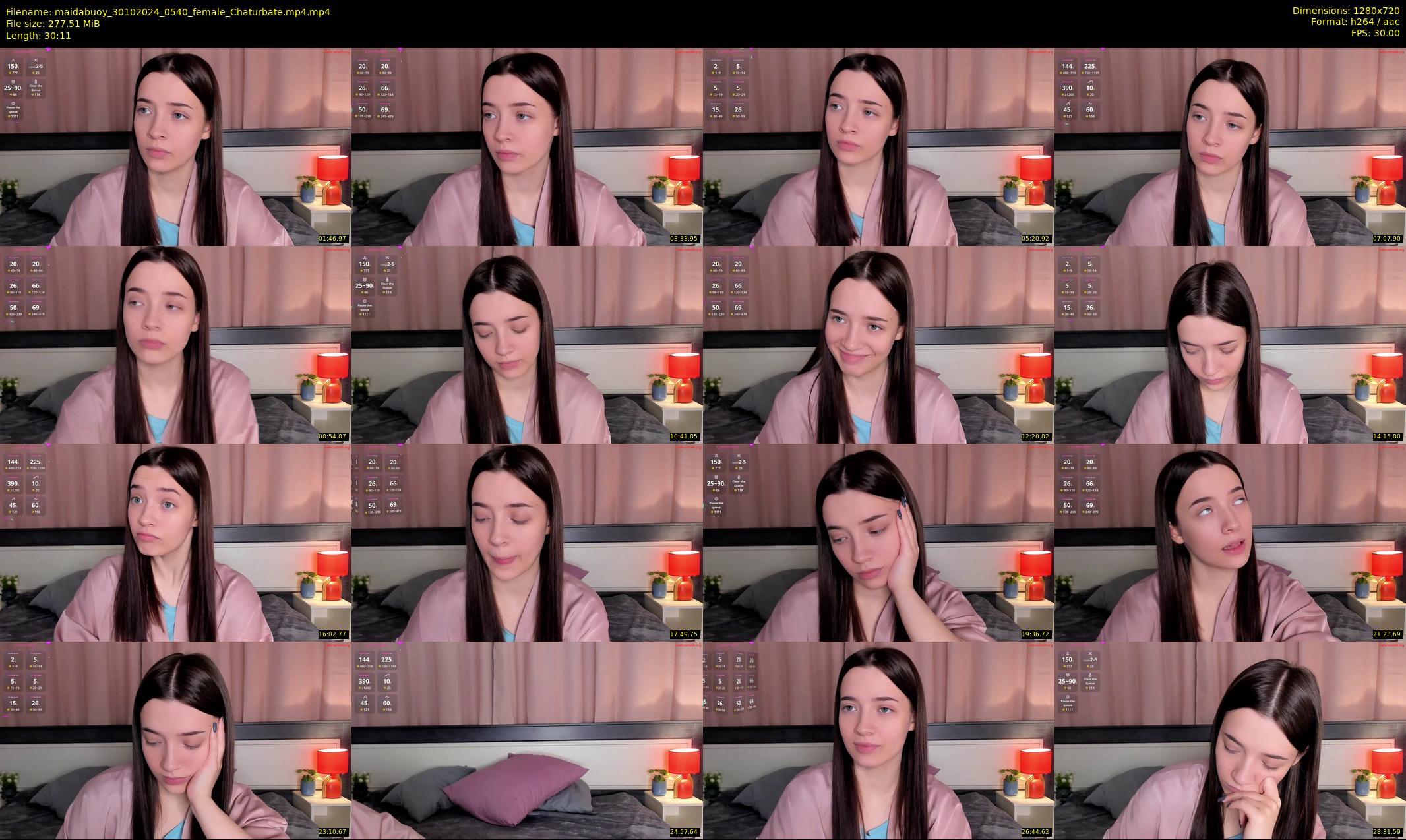maidabuoy — 31 minute Chaturbate female cam show recording, 720p, Oct 30, 2024