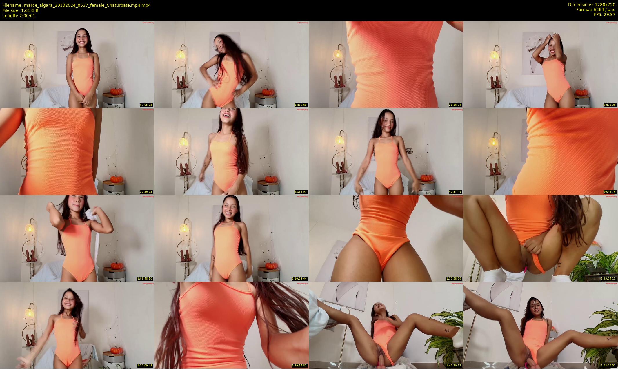 marce_algara — 121 minute Chaturbate female cam show recording, 720p, Oct 30, 2024