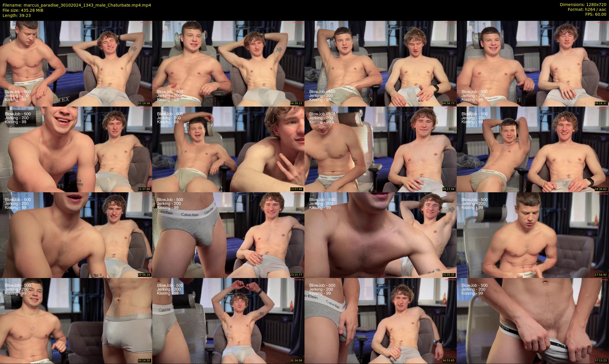 marcus_paradise — 40 minute Chaturbate male cam show recording, 720p, Oct 30, 2024