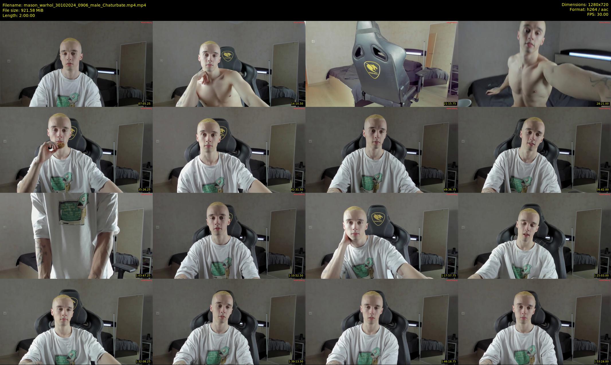 mason_warhol — 120 minute Chaturbate male cam show recording, 720p, Oct 30, 2024
