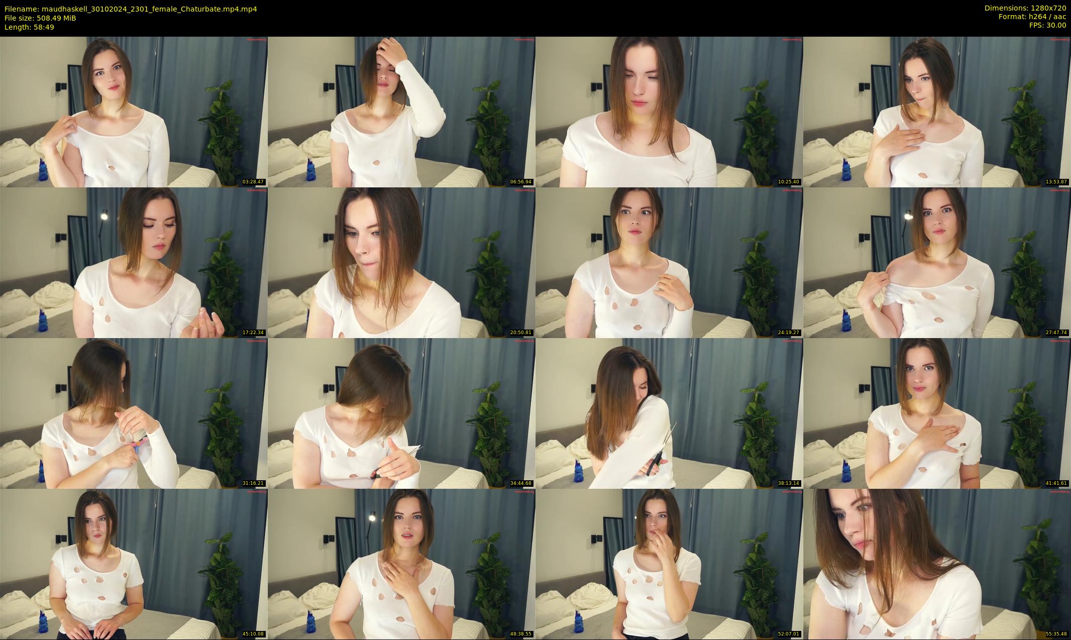maudhaskell — 59 minute Chaturbate female cam show recording, 720p, Oct 30, 2024