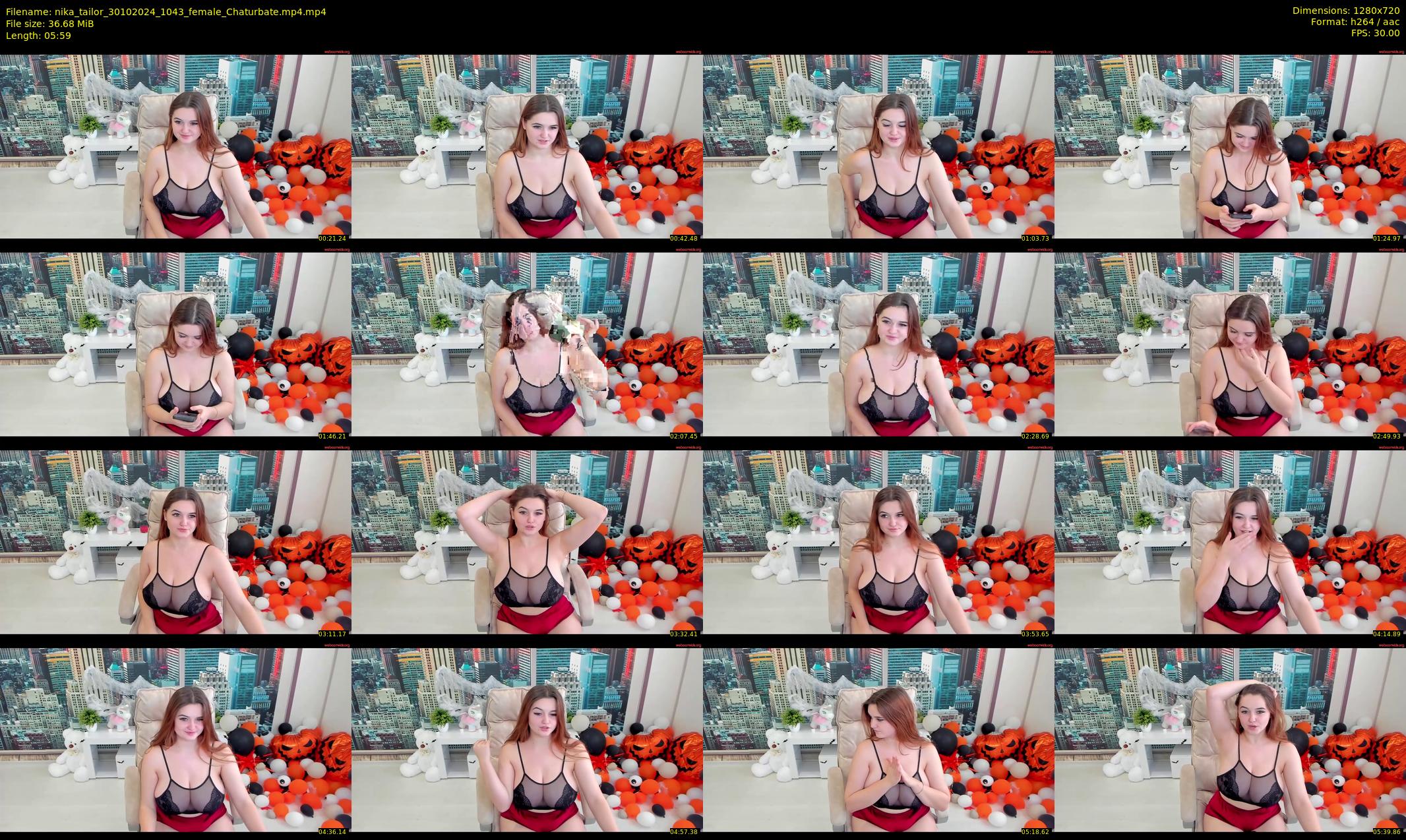 nika_tailor — 6 minute Chaturbate female cam show recording, 720p, Oct 30, 2024