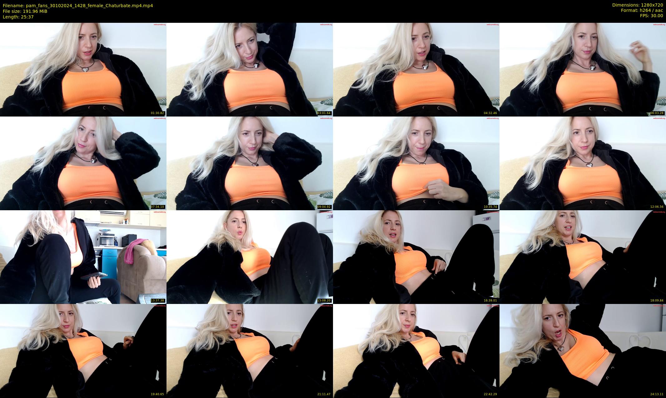 pam_fans — 26 minute Chaturbate female cam show recording, 720p, Oct 30, 2024
