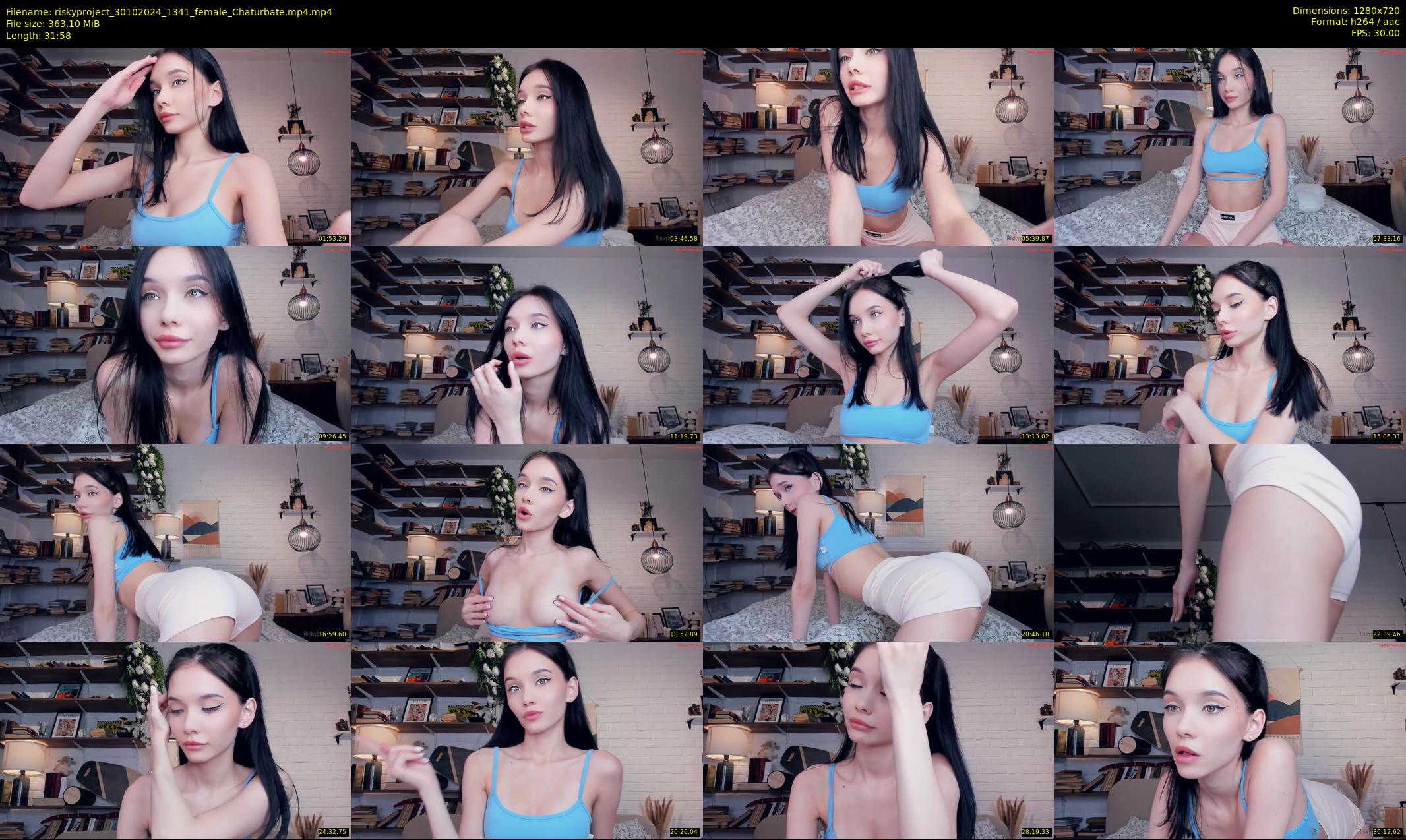 riskyproject — 32 minute Chaturbate couple cam show recording, 720p, Oct 30, 2024