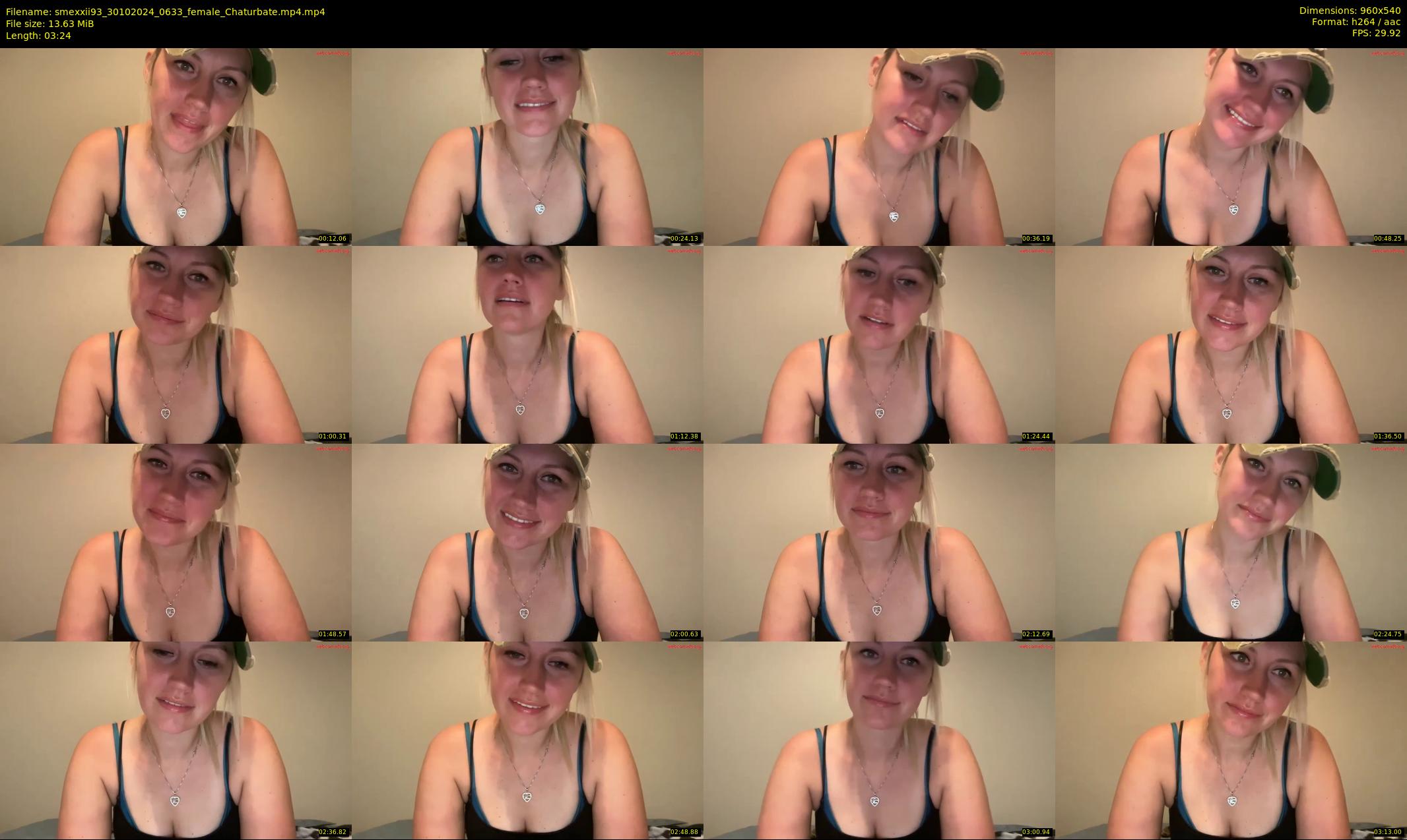 smexxii93 — 4 minute Chaturbate female cam show recording, 480p, Oct 30, 2024