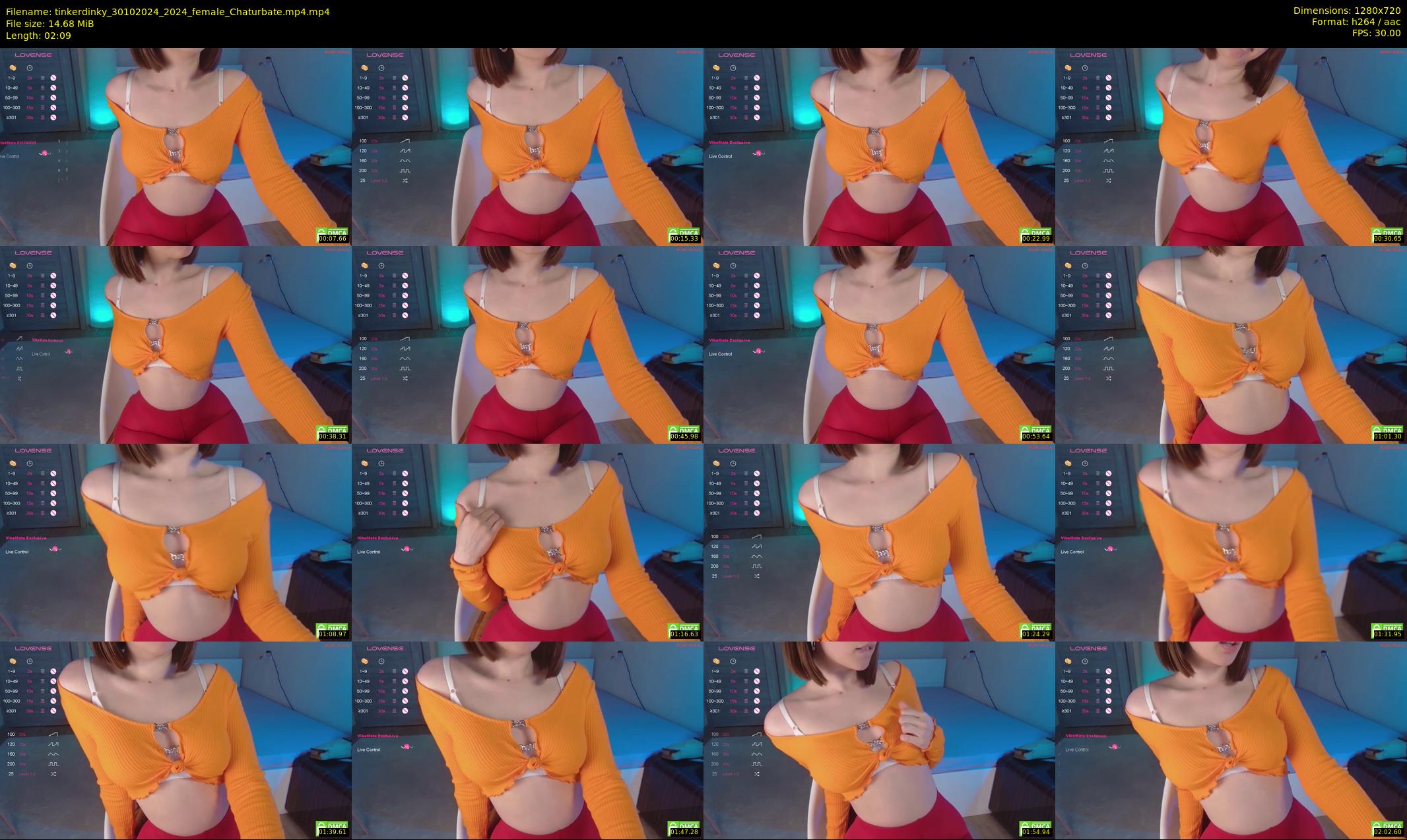 tinkerdinky — 3 minute Chaturbate female cam show recording, 720p, Oct 30, 2024