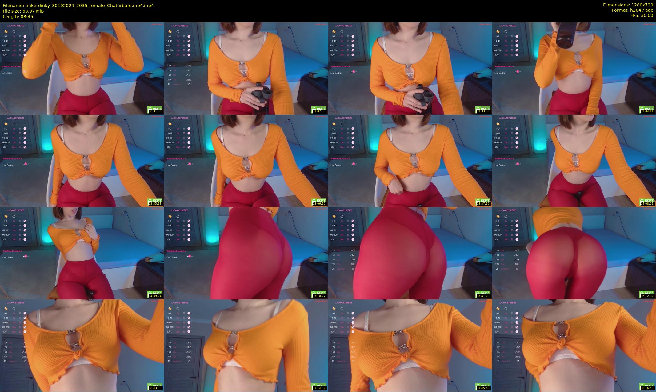 tinkerdinky — 9 minute Chaturbate female cam show recording, 720p, Oct 30, 2024
