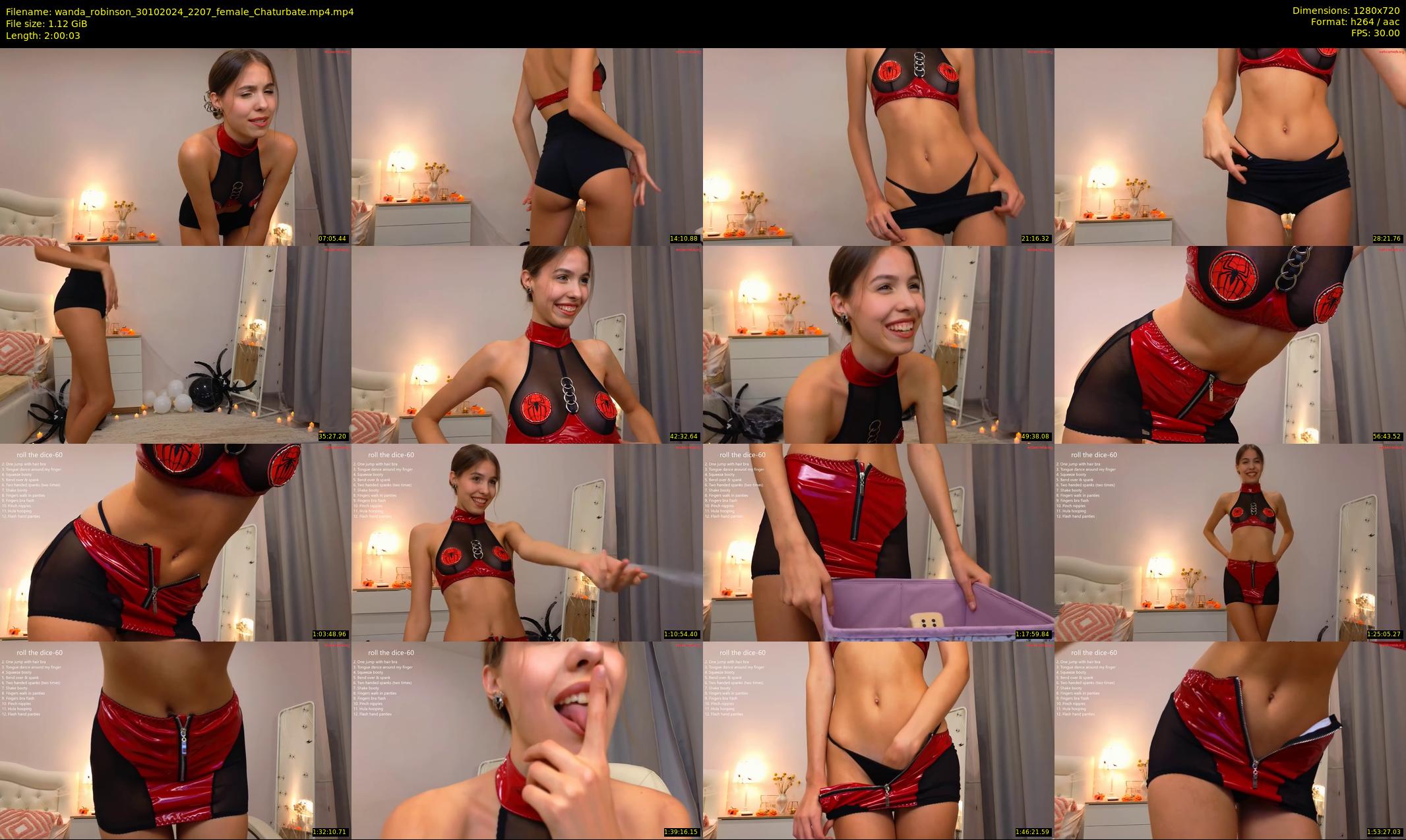 wanda_robinson — 121 minute Chaturbate female cam show recording, 720p, Oct 30, 2024