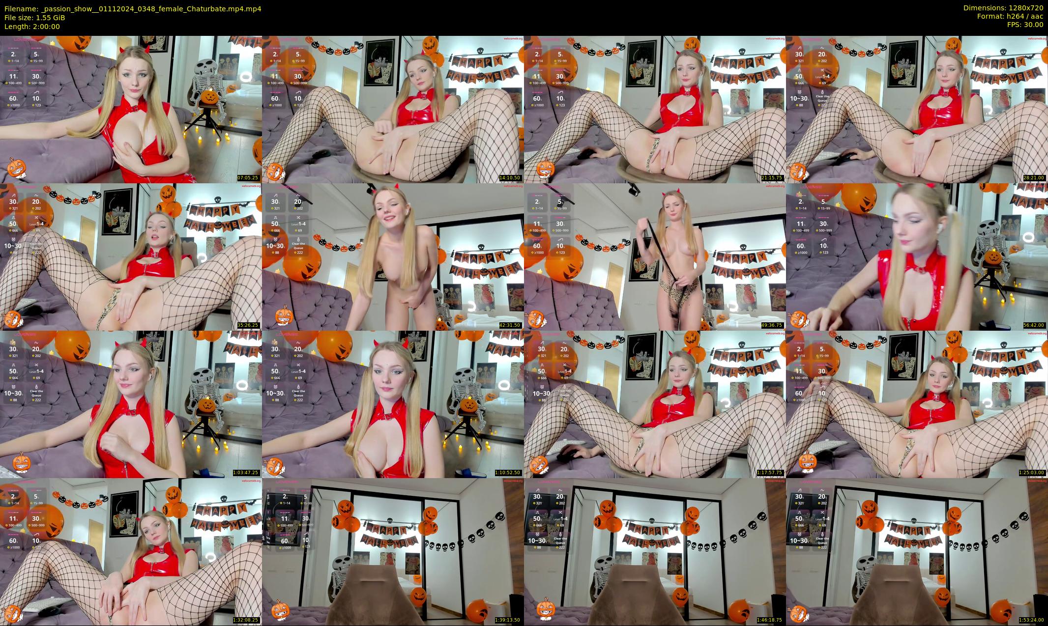 _passion_show_ — 120 minute Chaturbate couple cam show recording, 720p, Nov 1, 2024