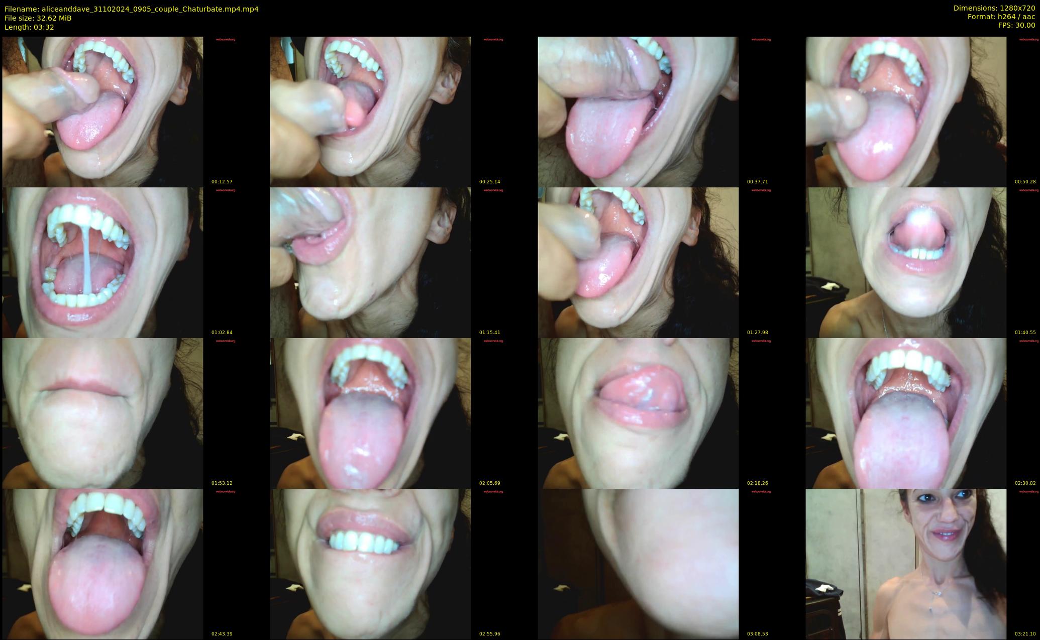 aliceanddave — 4 minute Chaturbate couple cam show recording, 720p, Oct 31, 2024