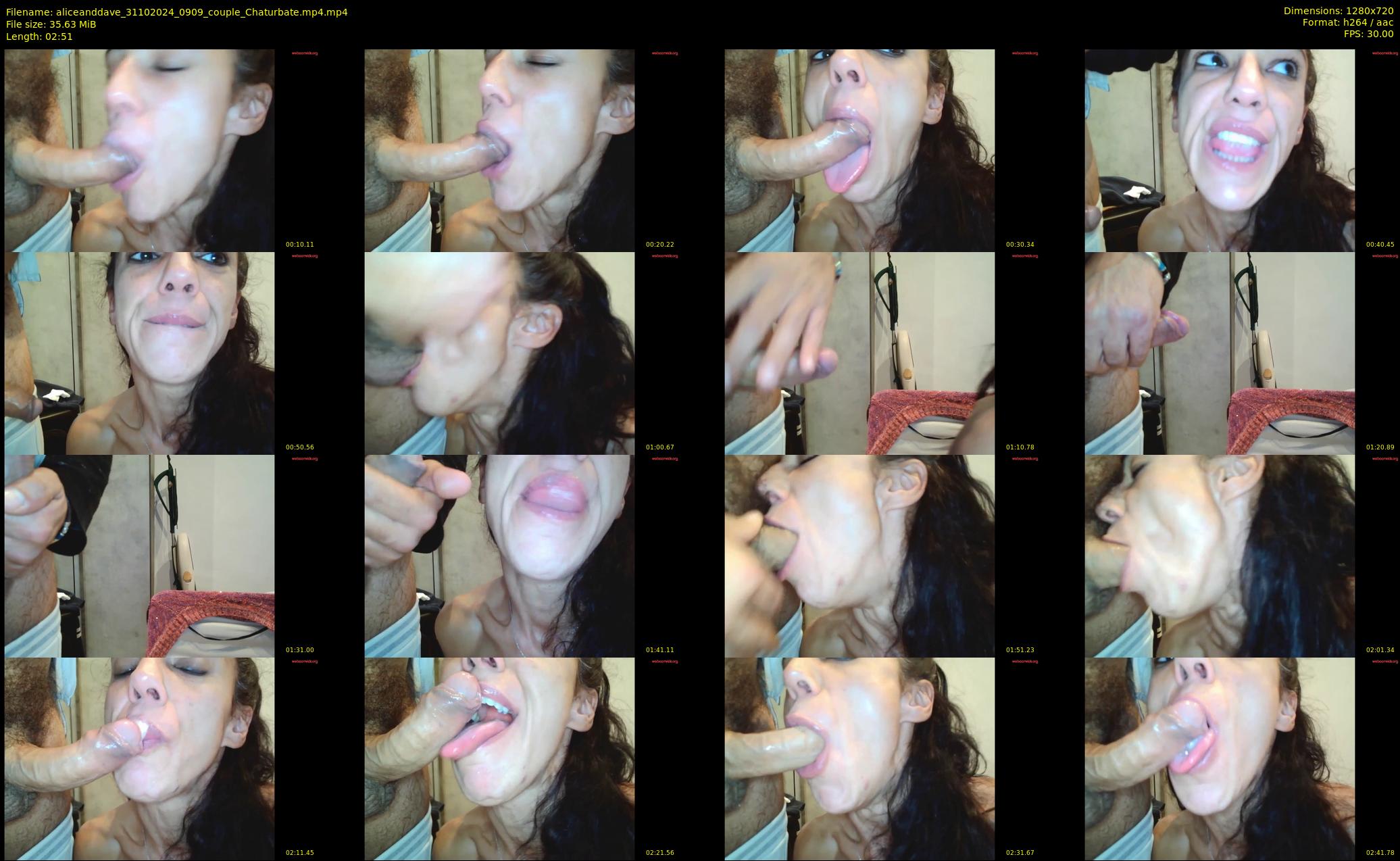 aliceanddave — 3 minute Chaturbate couple cam show recording, 720p, Oct 31, 2024