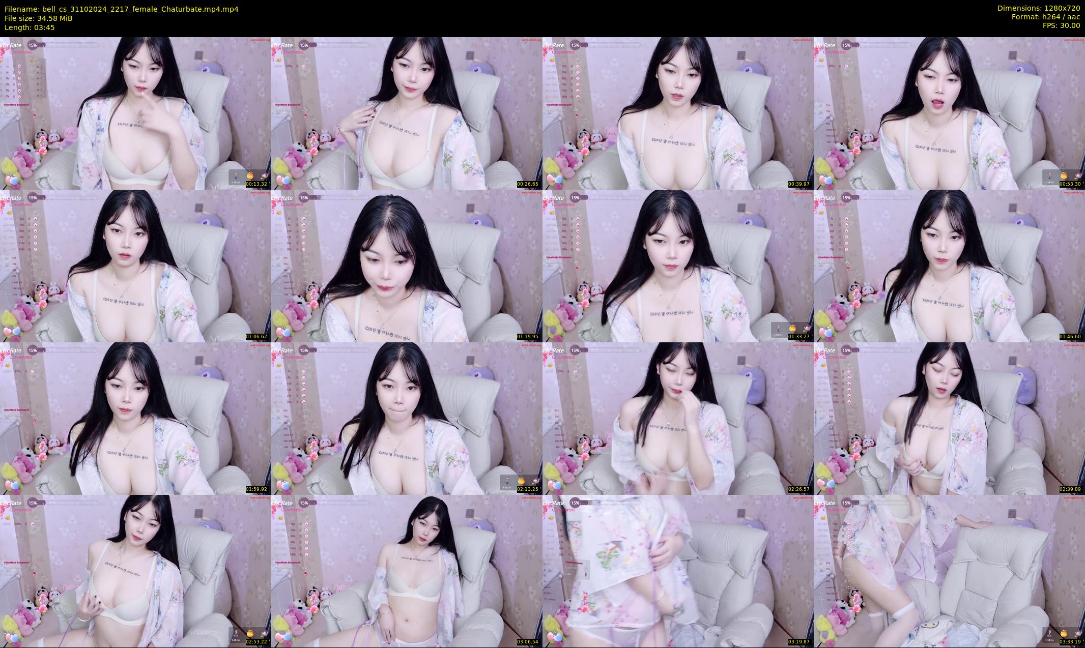 bell_cs — 4 minute Chaturbate female cam show recording, 720p, Oct 31, 2024