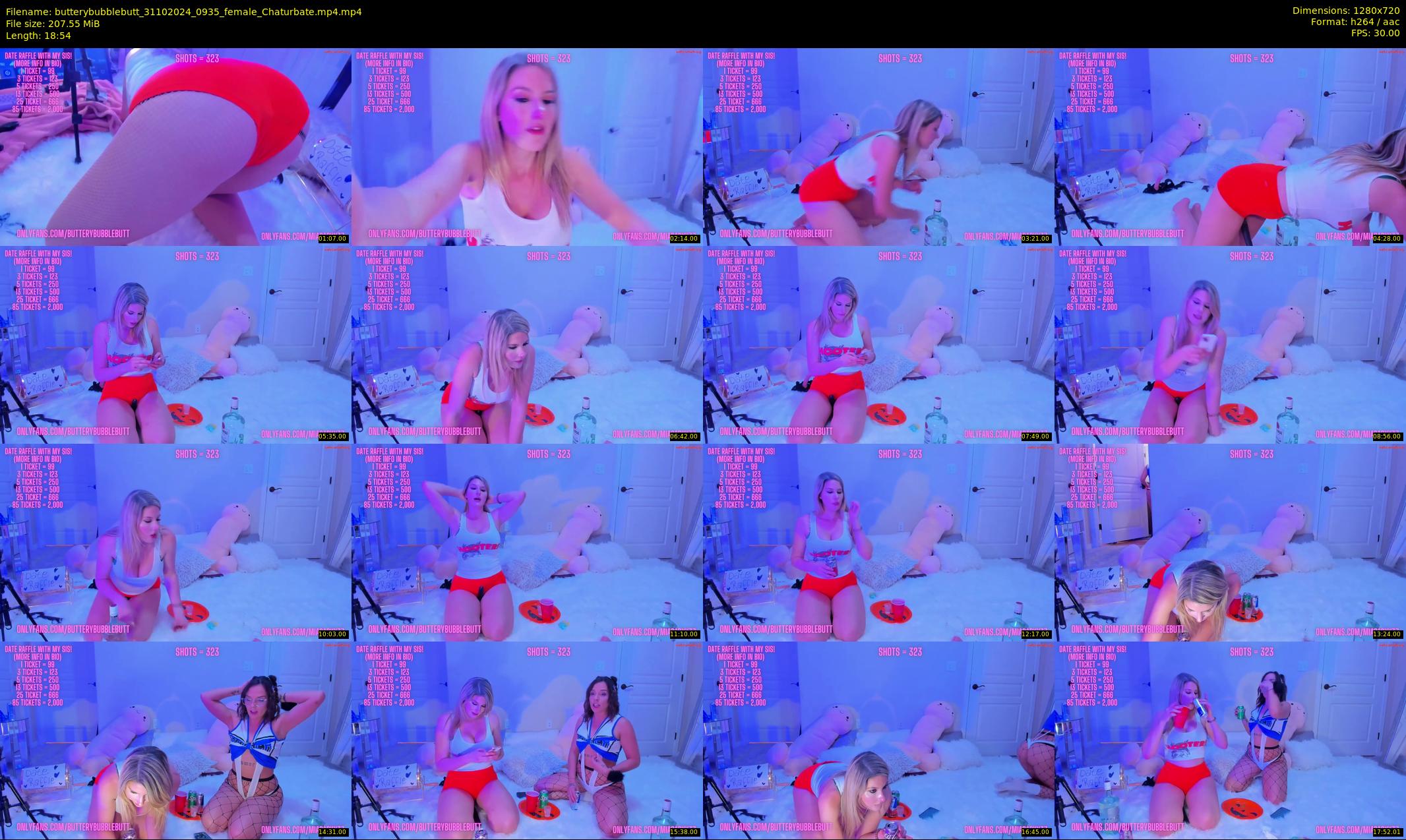 butterybubblebutt — 19 minute Chaturbate couple cam show recording, 720p, Oct 31, 2024