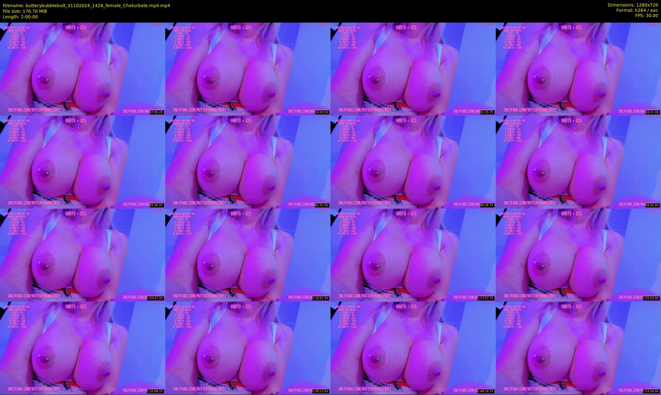 butterybubblebutt — 120 minute Chaturbate couple cam show recording, 720p, Oct 31, 2024