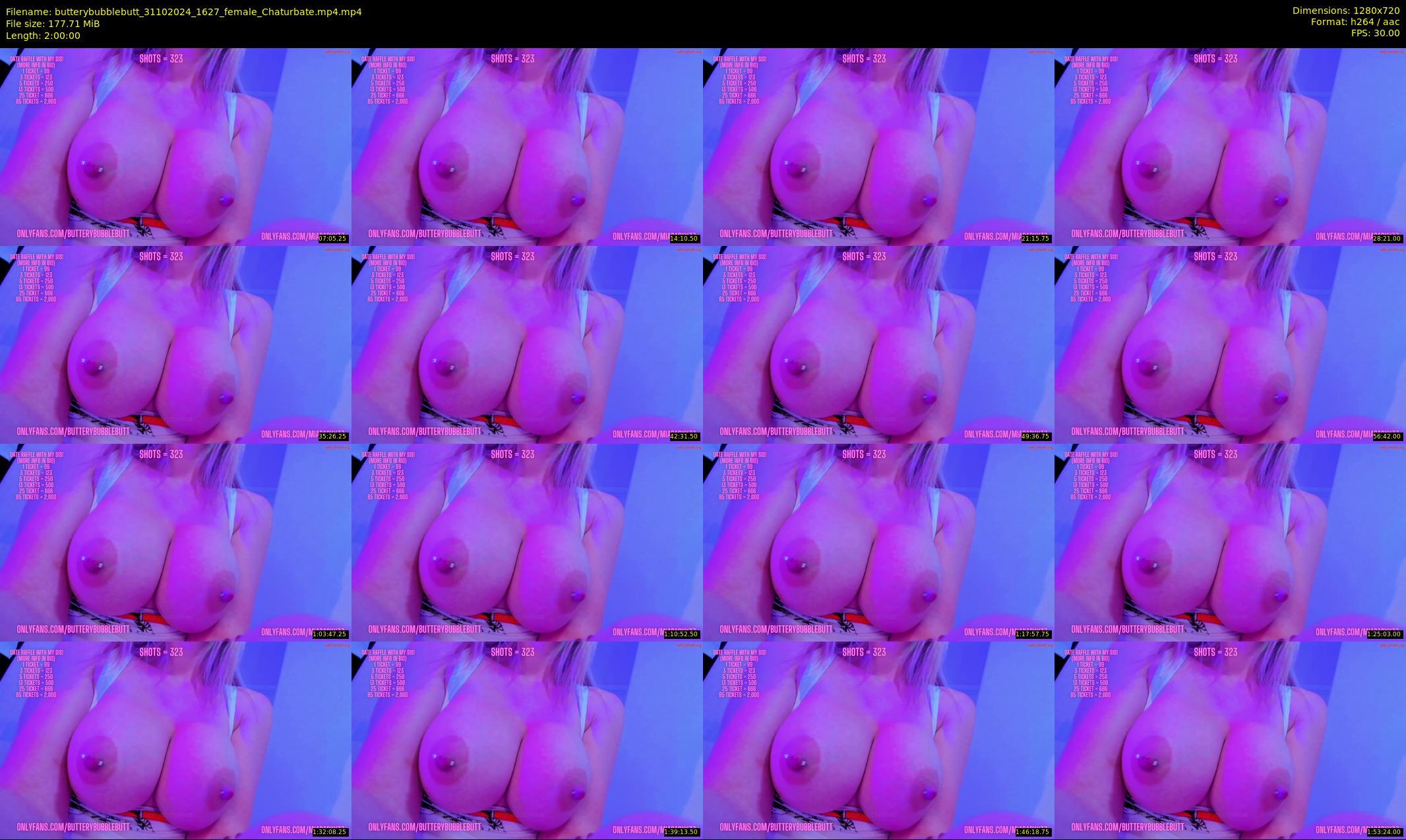 butterybubblebutt — 120 minute Chaturbate couple cam show recording, 720p, Oct 31, 2024