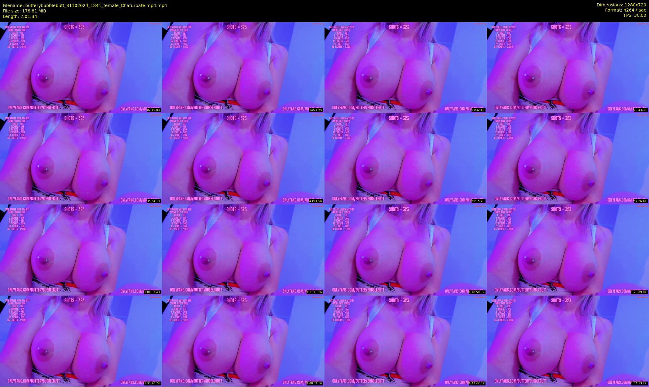 butterybubblebutt — 122 minute Chaturbate couple cam show recording, 720p, Oct 31, 2024