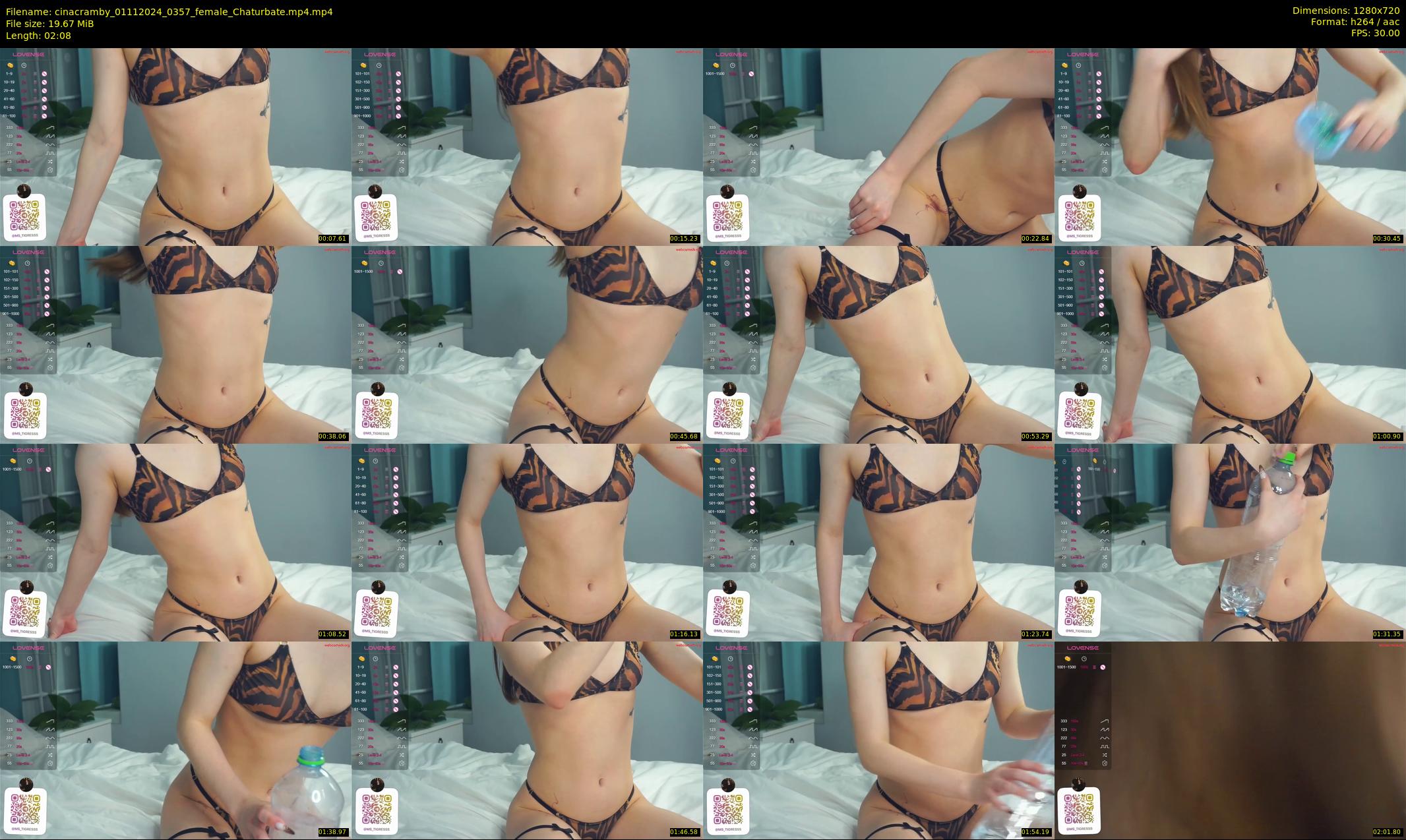 cinacramby — 3 minute Chaturbate female cam show recording, 720p, Nov 1, 2024