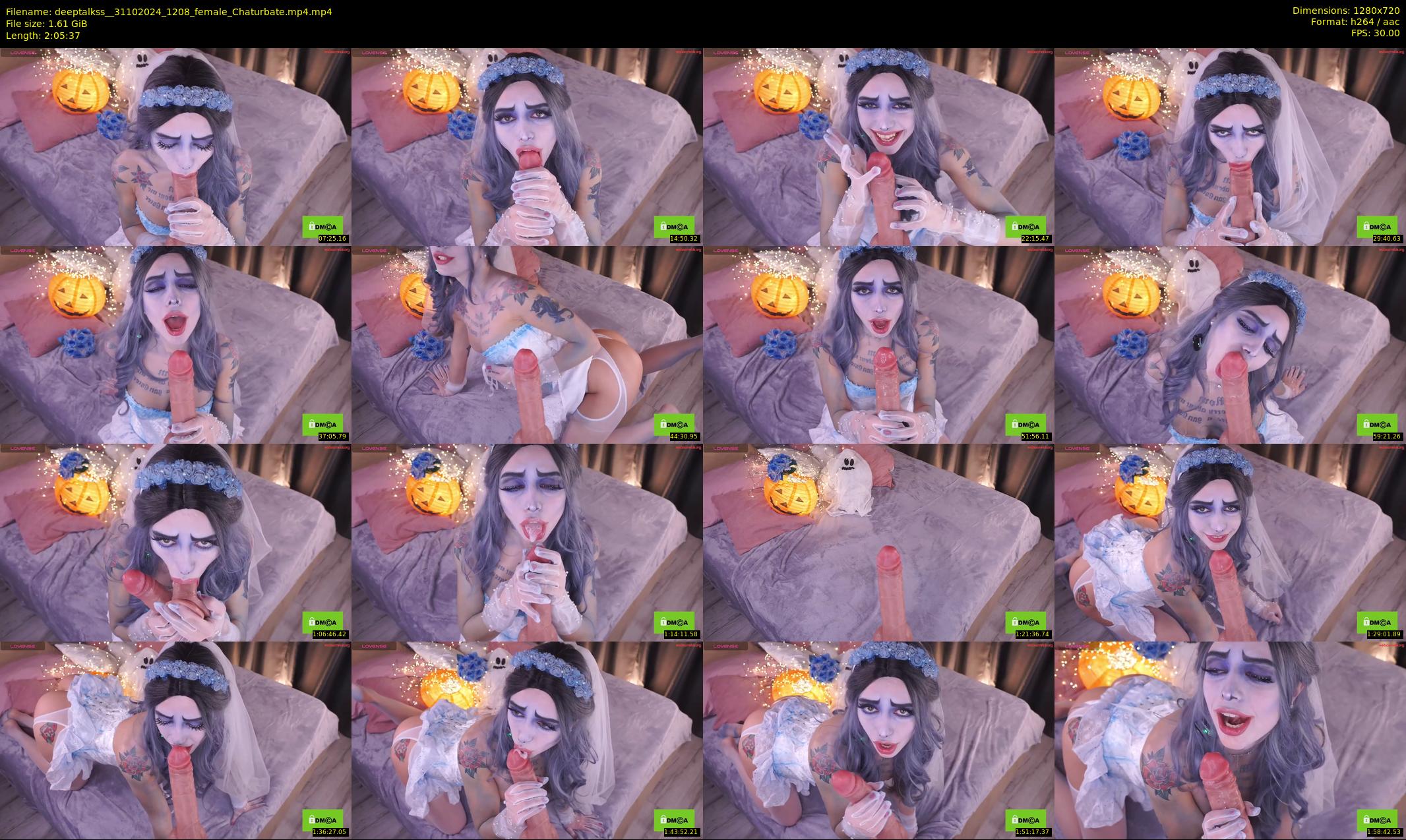 deeptalkss_ — 126 minute Chaturbate female cam show recording, 720p, Oct 31, 2024