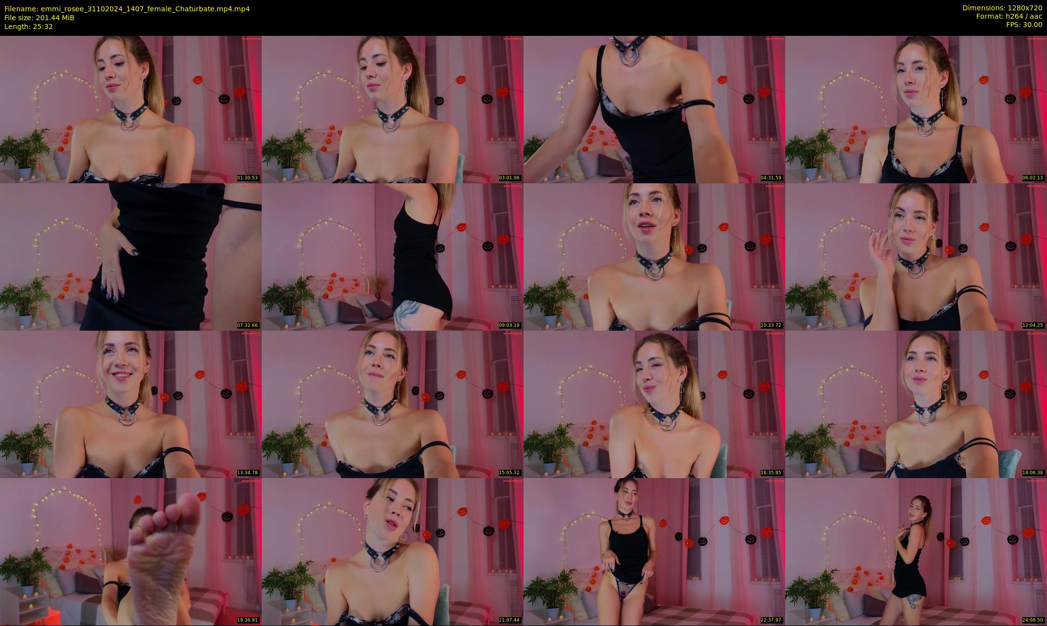 emmi_rosee — 26 minute Chaturbate female cam show recording, 720p, Oct 31, 2024